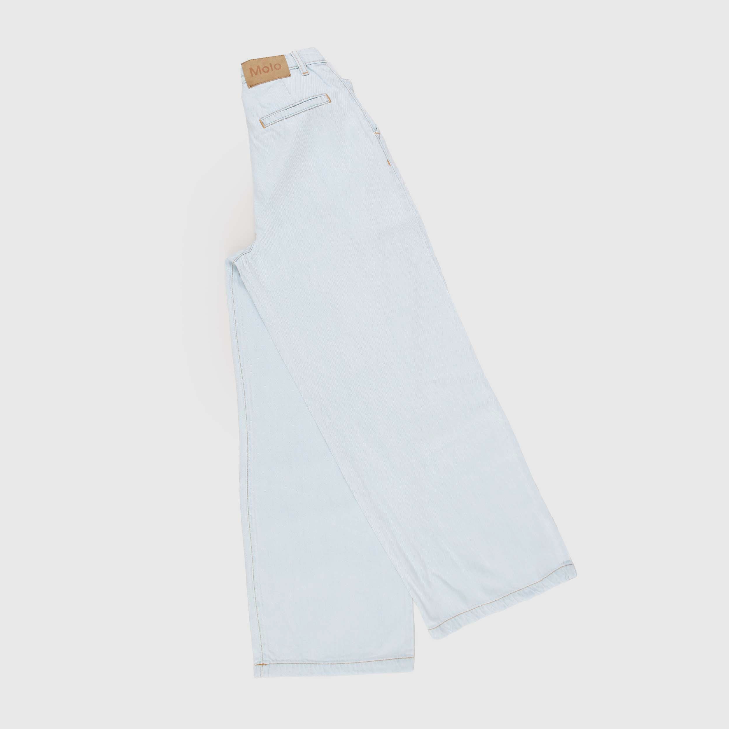 Pantalone in Denim Chiaro Firmato MOLO