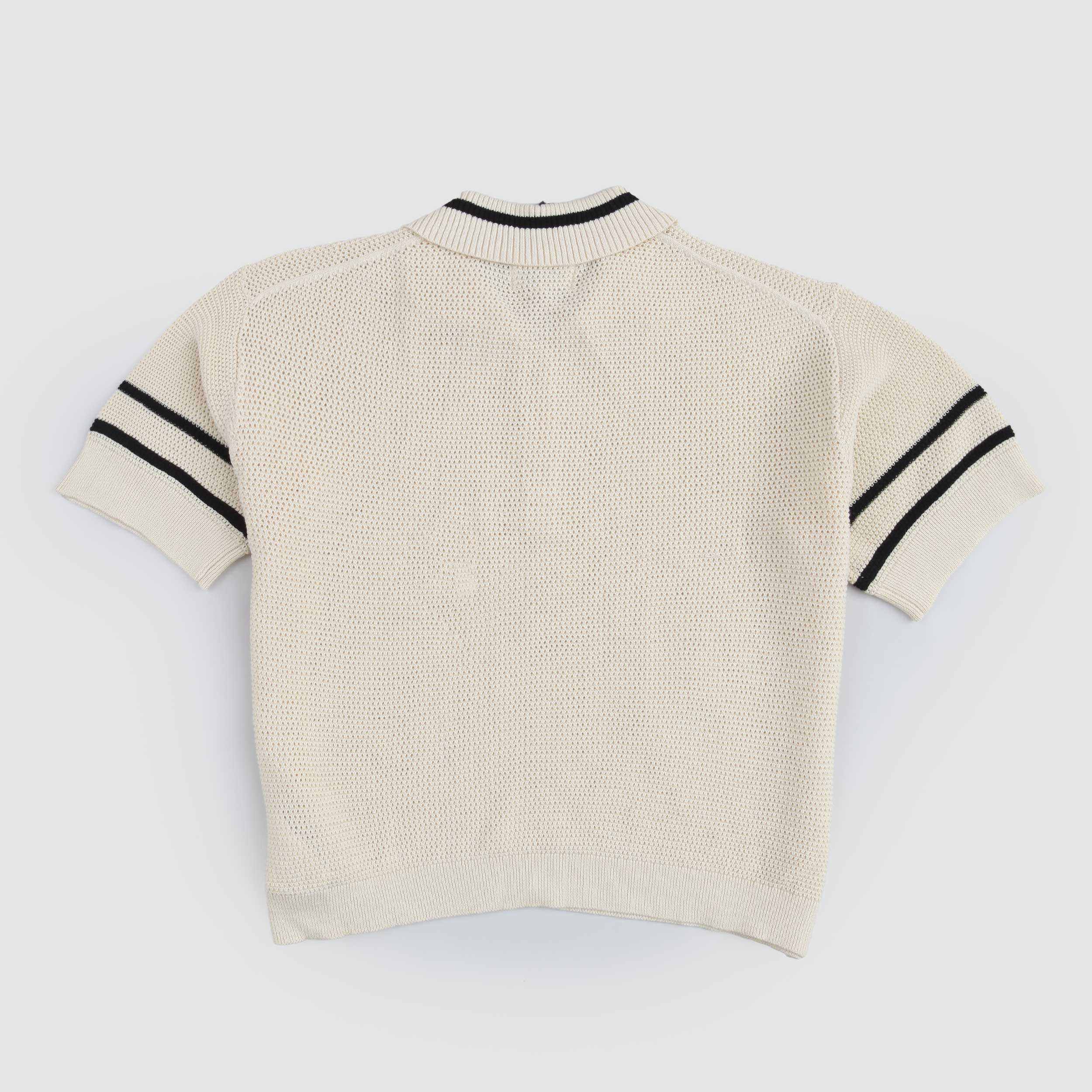 Maglia A Polo Mezza Manica Beige Firmata MOLO
