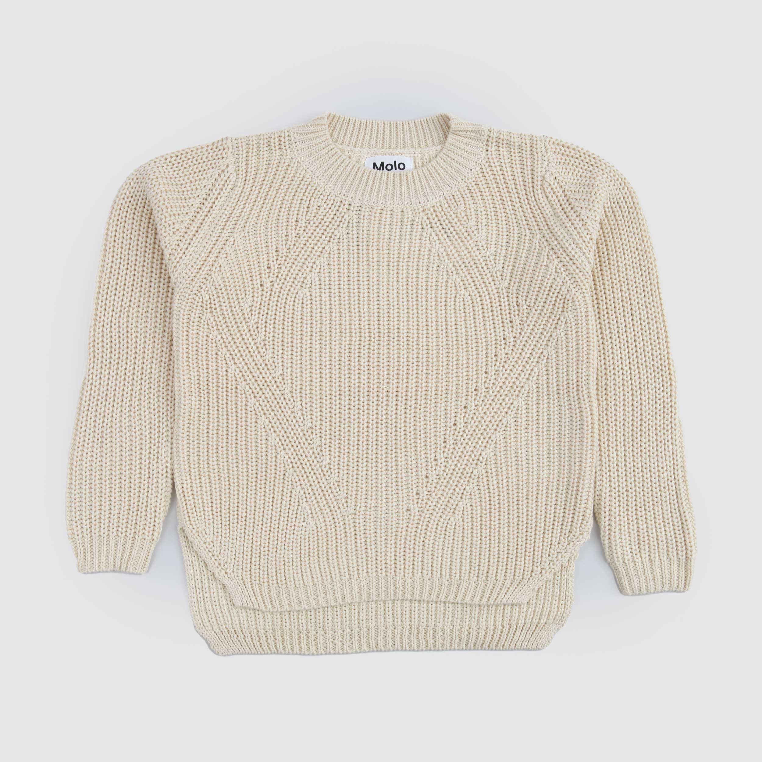 Maglioncino Girocollo Beige Firmato MOLO