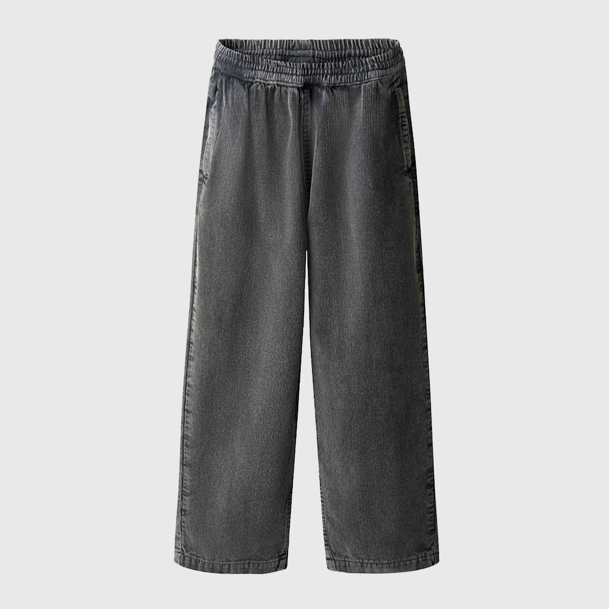 Charcoal Velvet Trousers at Coste by MOLO