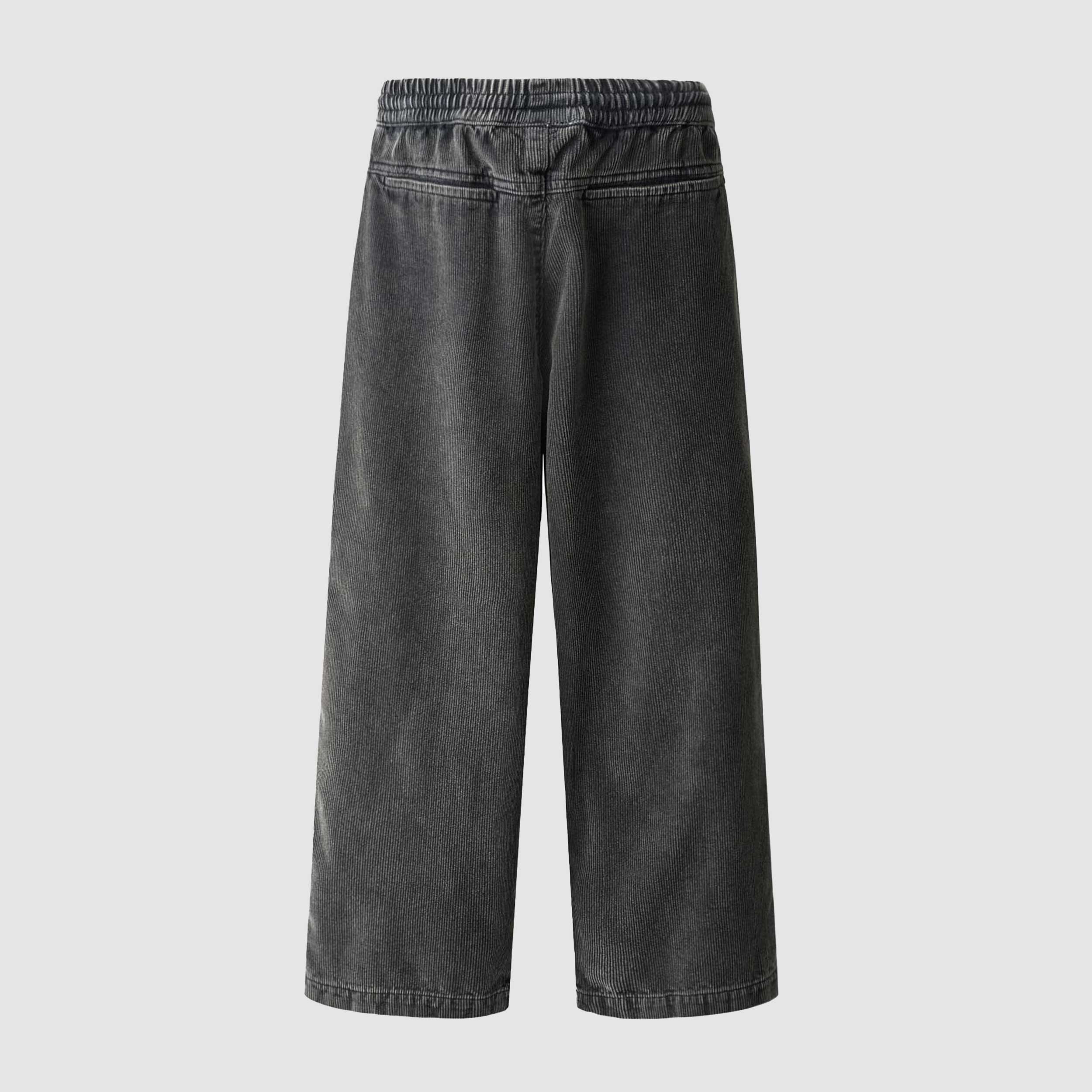 Charcoal Velvet Trousers at Coste by MOLO