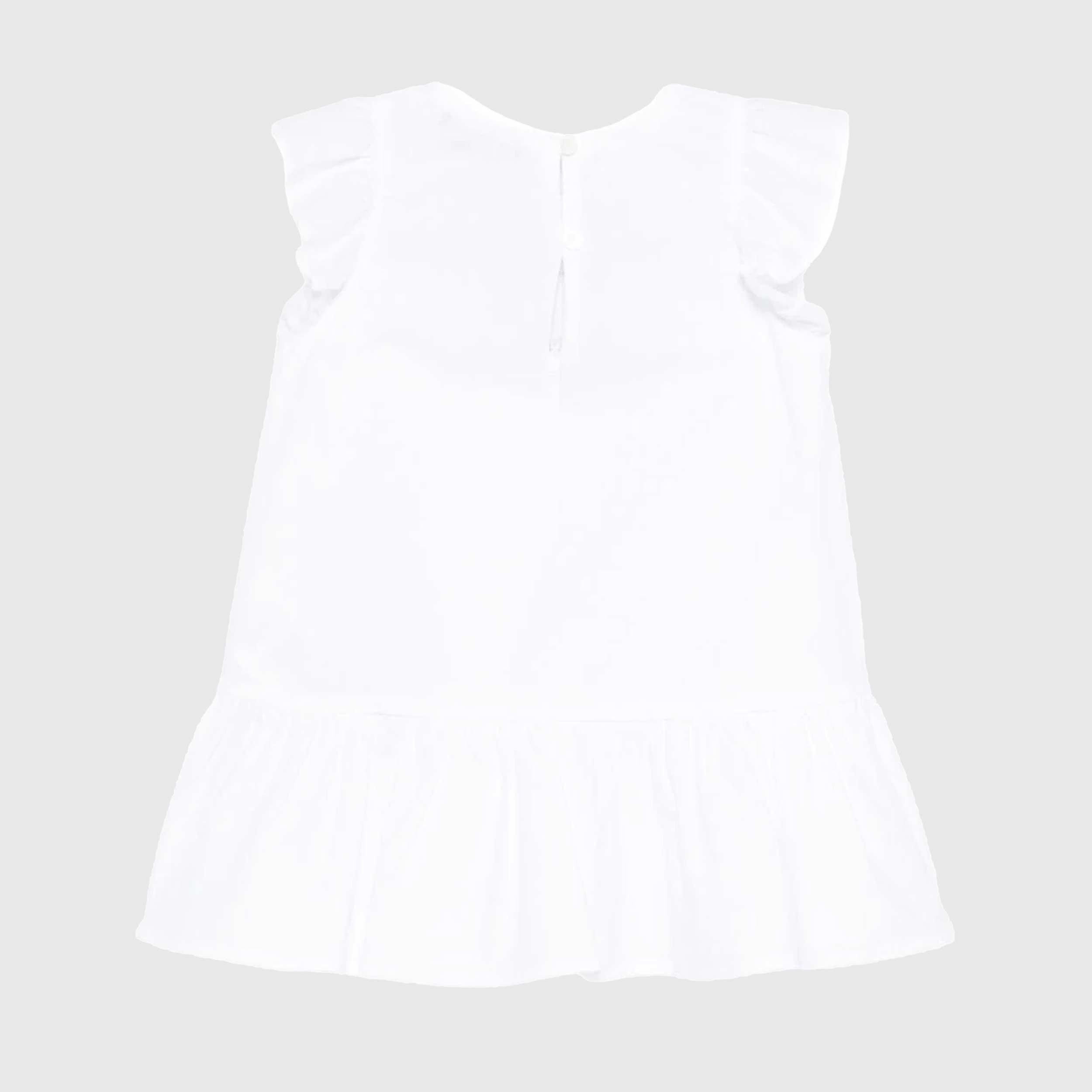 Abito Bianco Smanicato con Teddy By MOSCHINO
