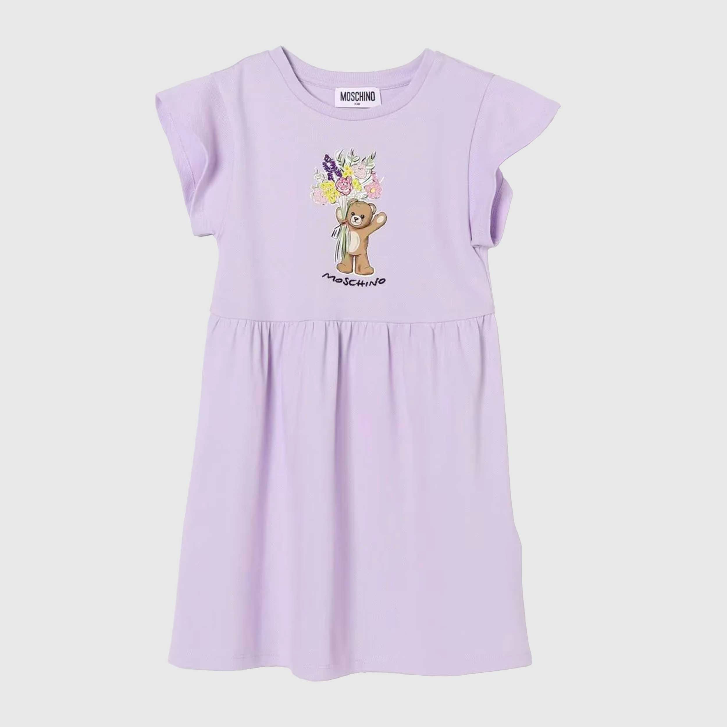 ABITO Glicine con Tessuto Nido d’Ape Firmato MOSCHINO