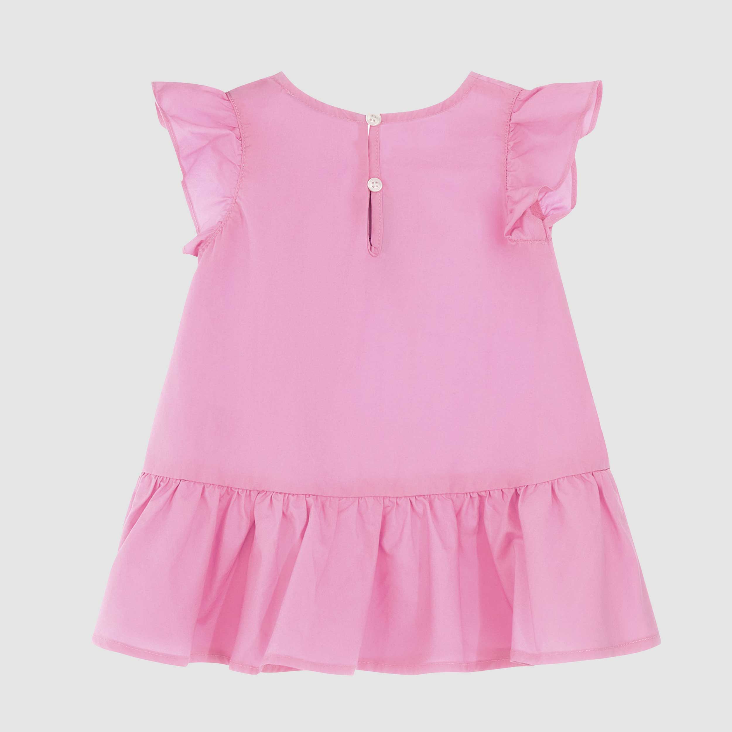 Abito Rosa Smanicato con Teddy By MOSCHINO