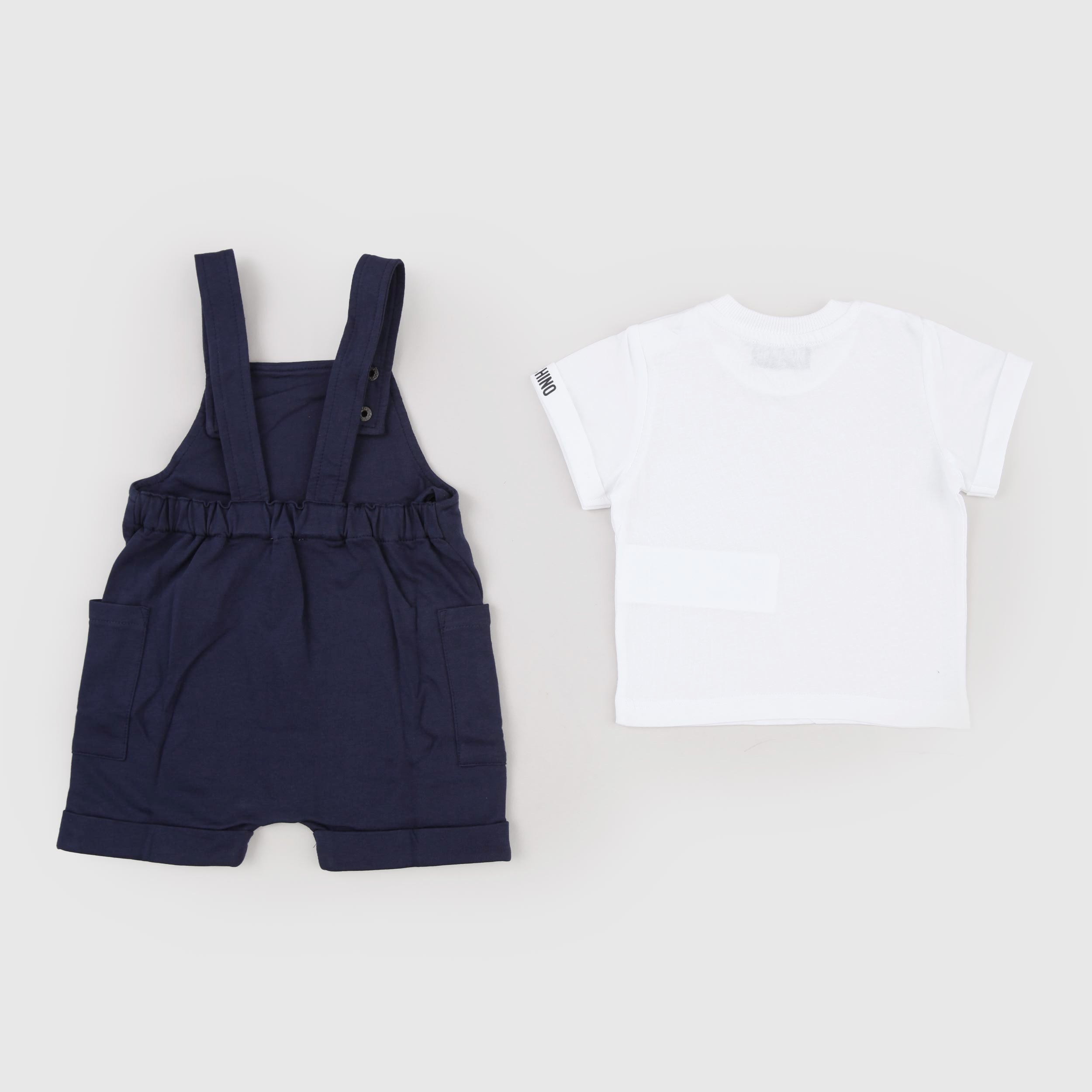 Completino T-shirt e Salopette Firmato MOSCHINO