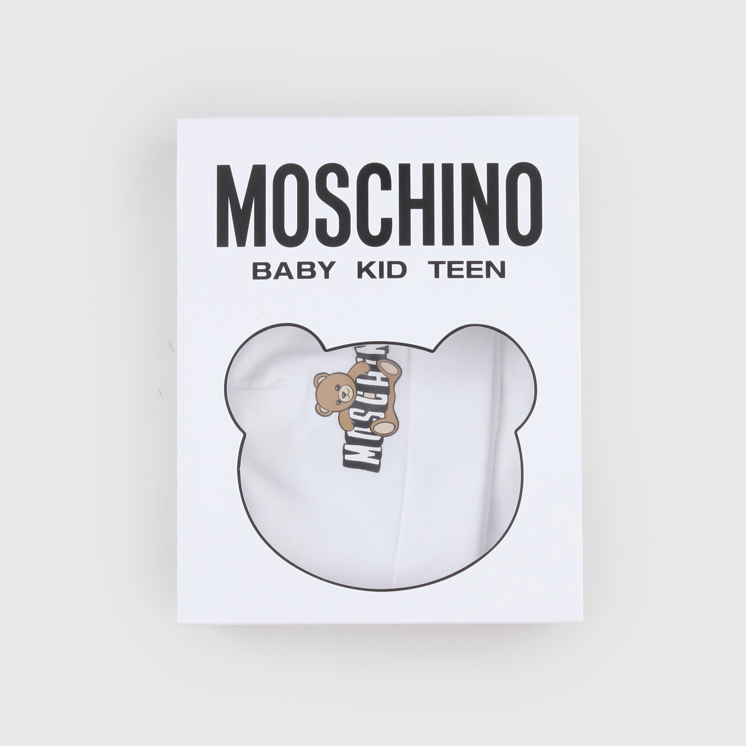 Tutina Bianca Tre Pezzi Firmata MOSCHINO