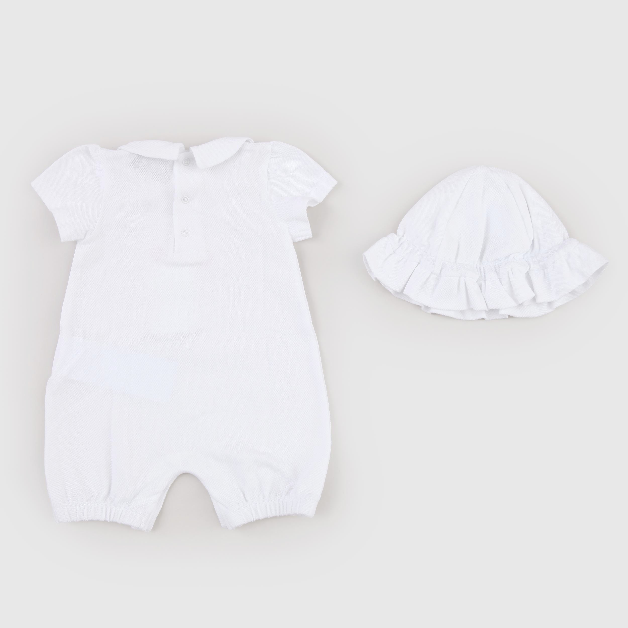 Tutina Bianca Modello Sgambato Firmata MOSCHINO