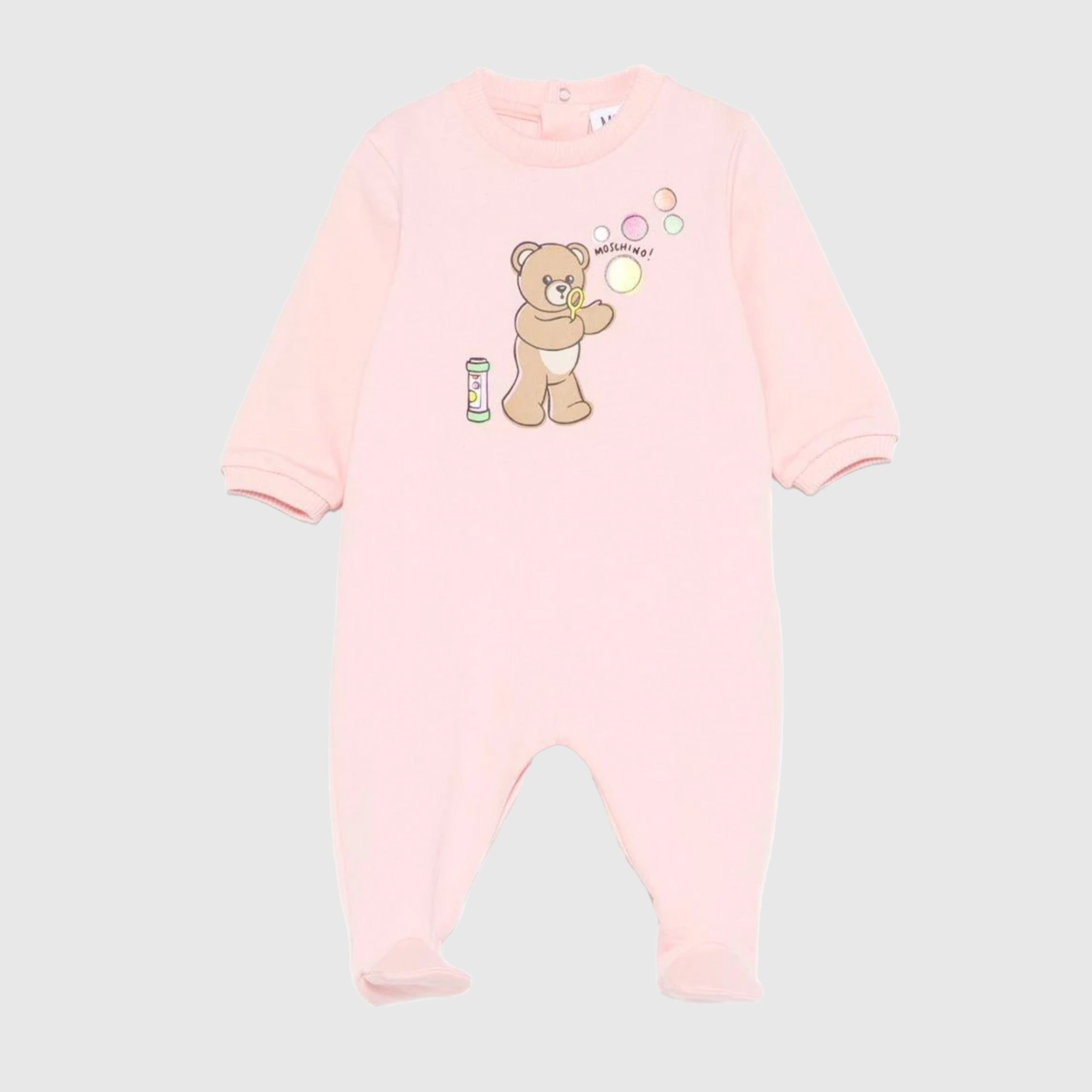 Tutina Rosa con Apertura sul Fondo Firmata MOSCHINO