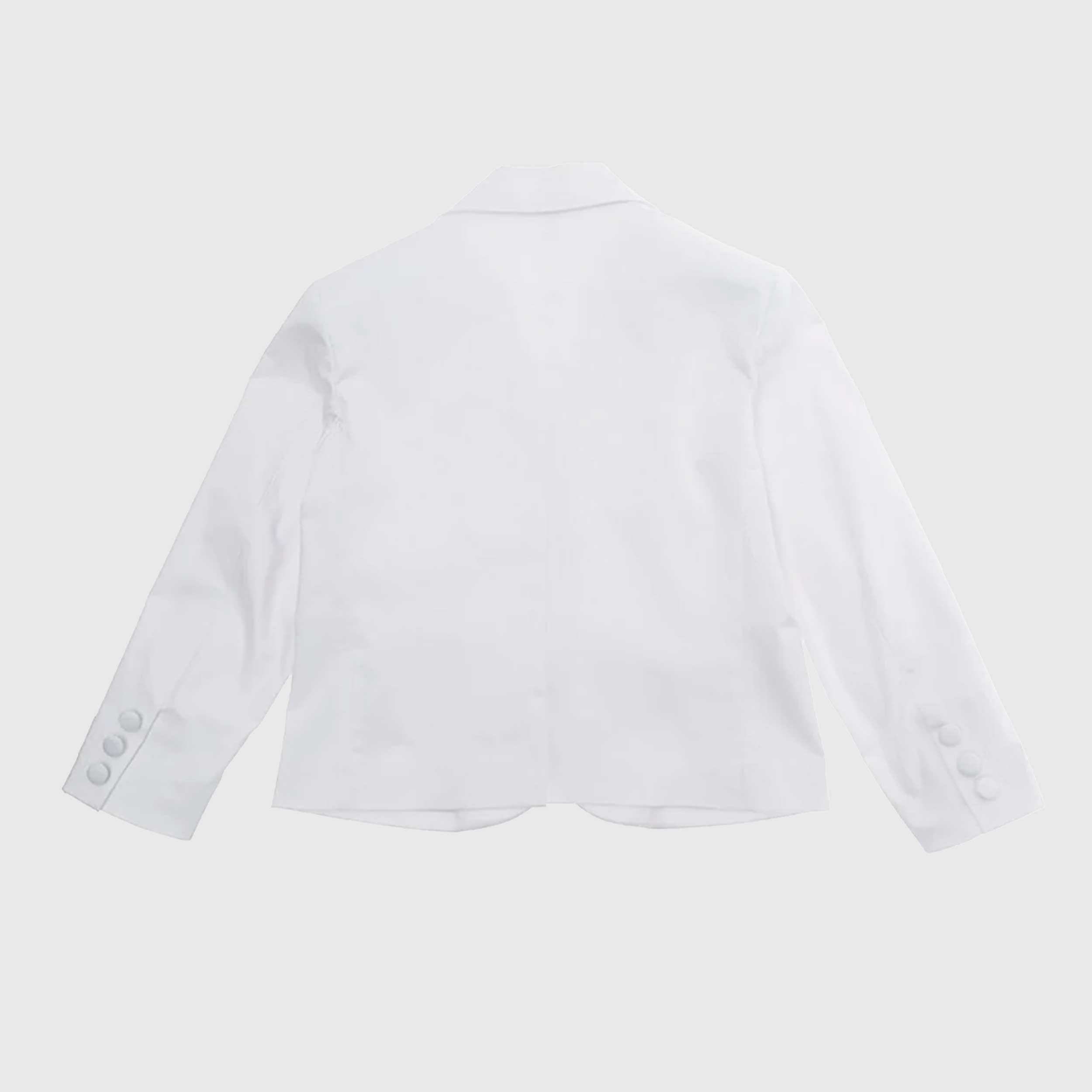 Giacca Bianca con Bottone Color Oro Firmata N 21