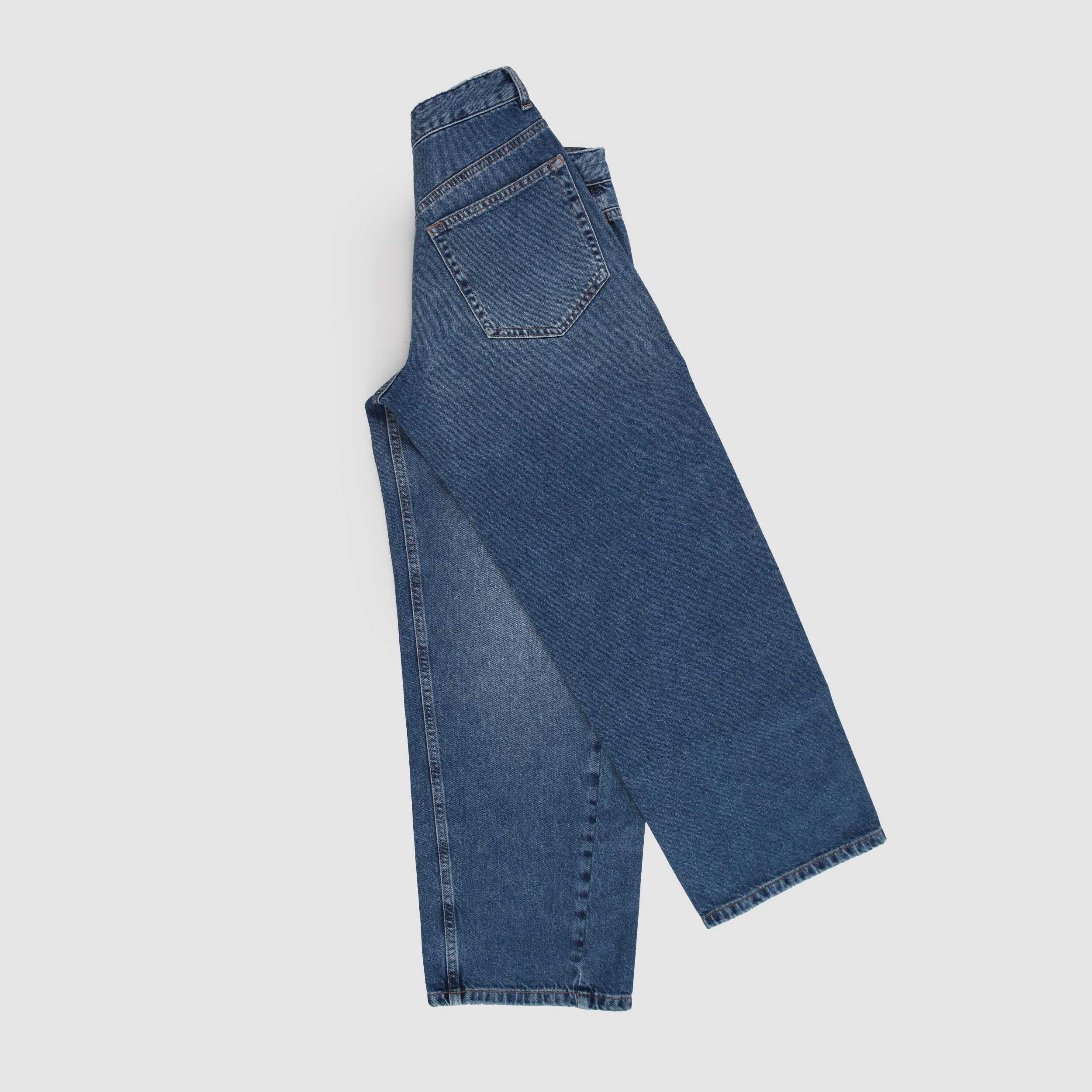 Jeans Denim Blu Cinque Tasche con Coulisse Firmato N 21