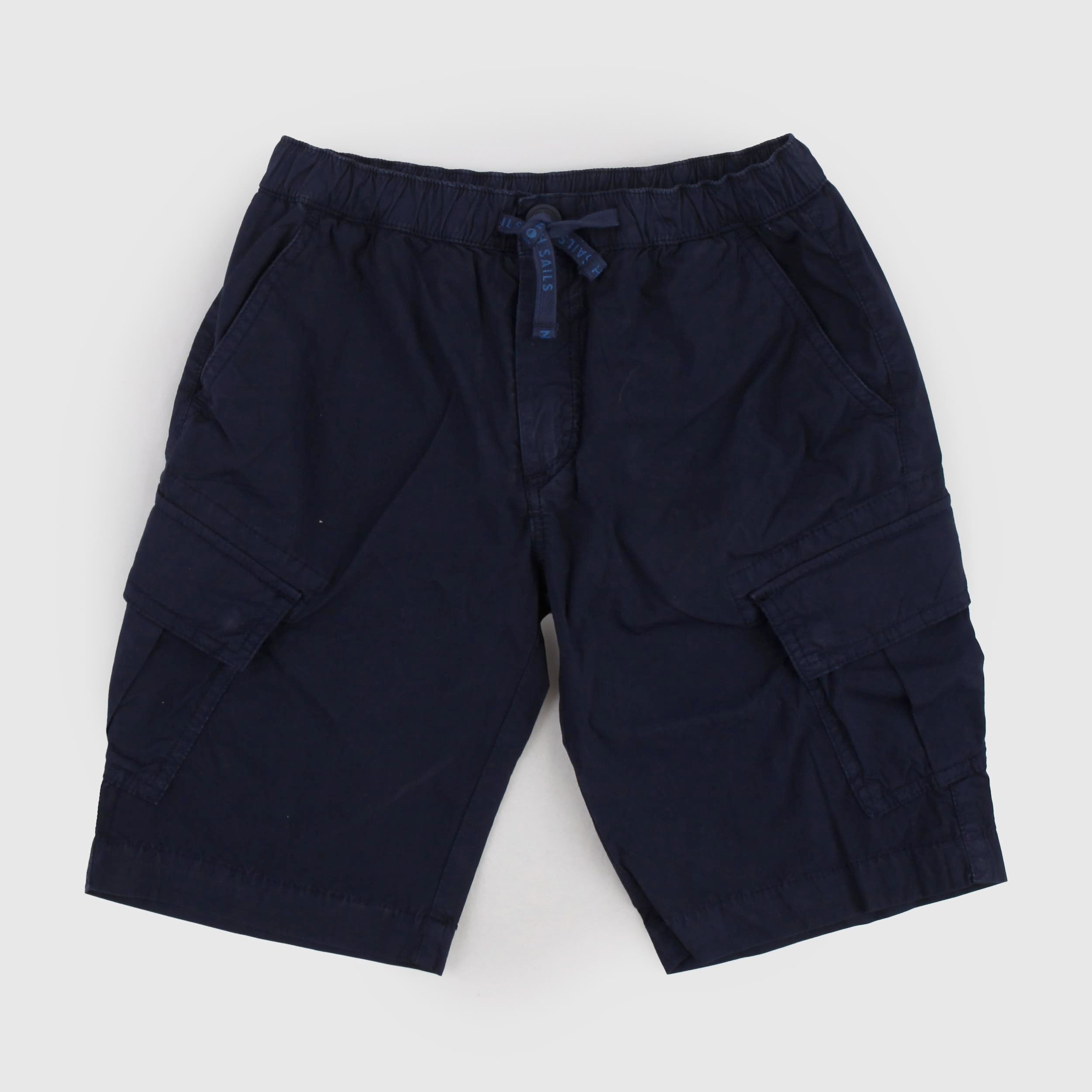 Blue Bermuda Shorts with Patch Pockets by NORTH SAILS