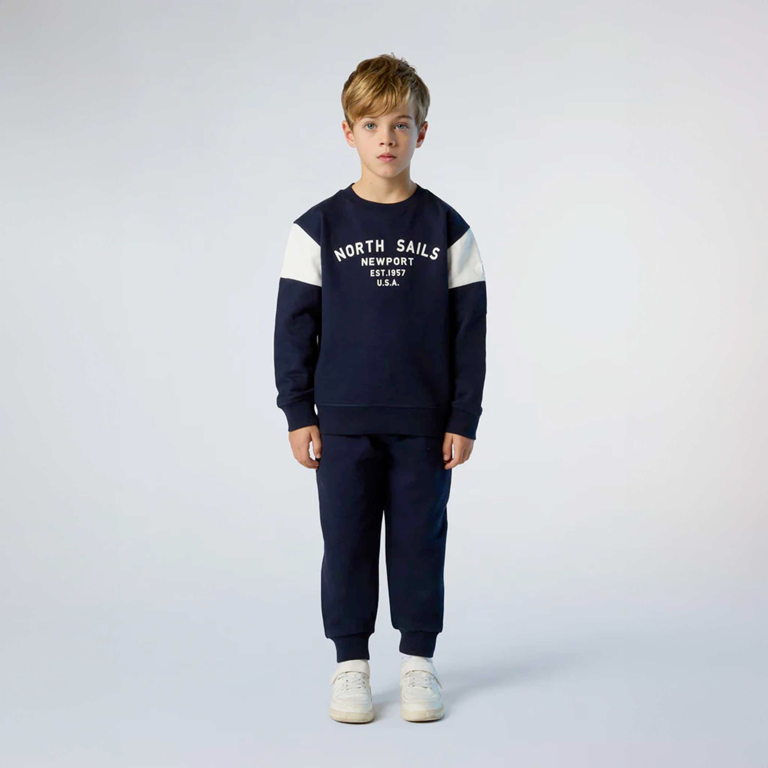 Completo Tuta Blu Due Pezzi Firmato NORTH SAILS