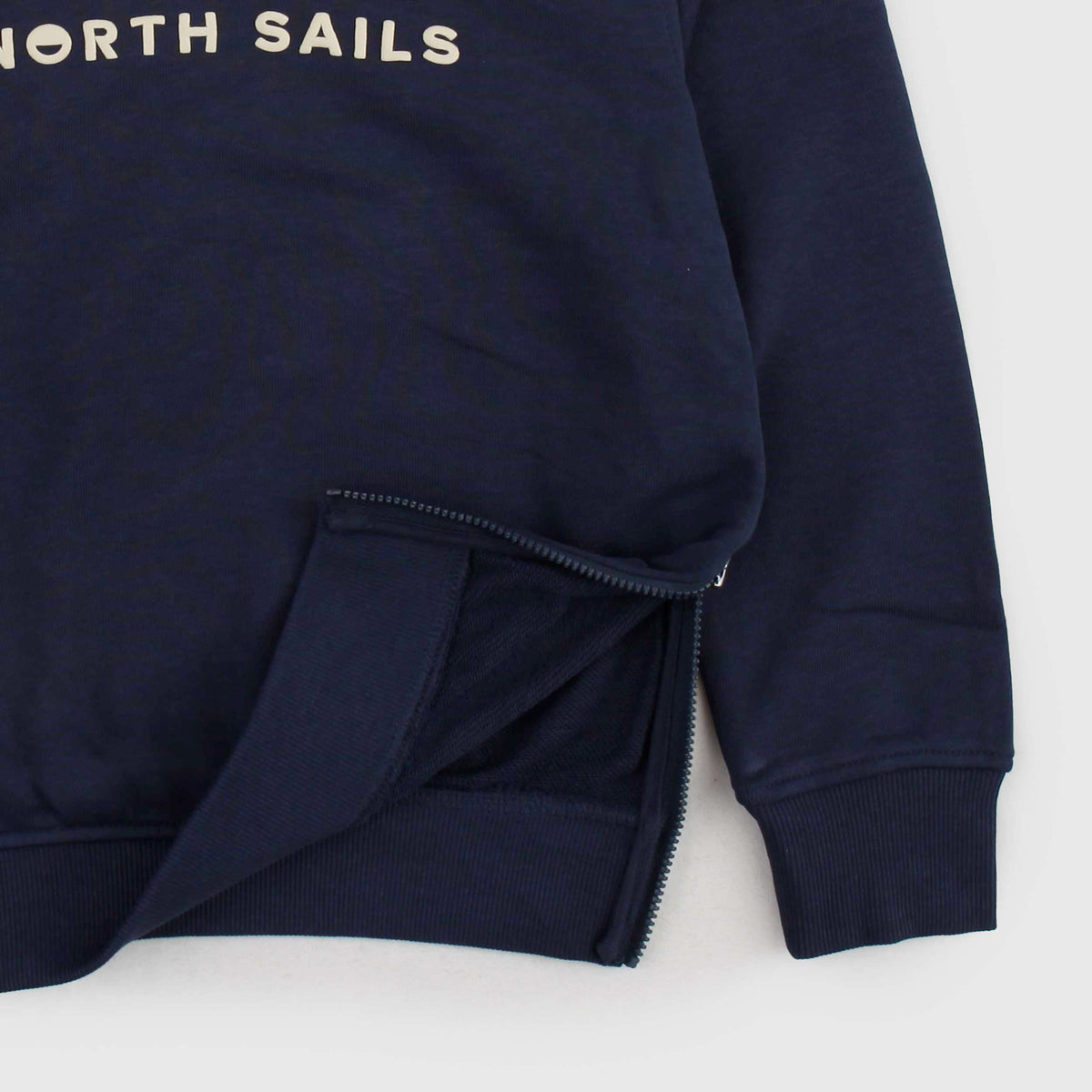 Felpa Blu Navy con Logo a Contrasto per Ragazzi NORTH SAILS