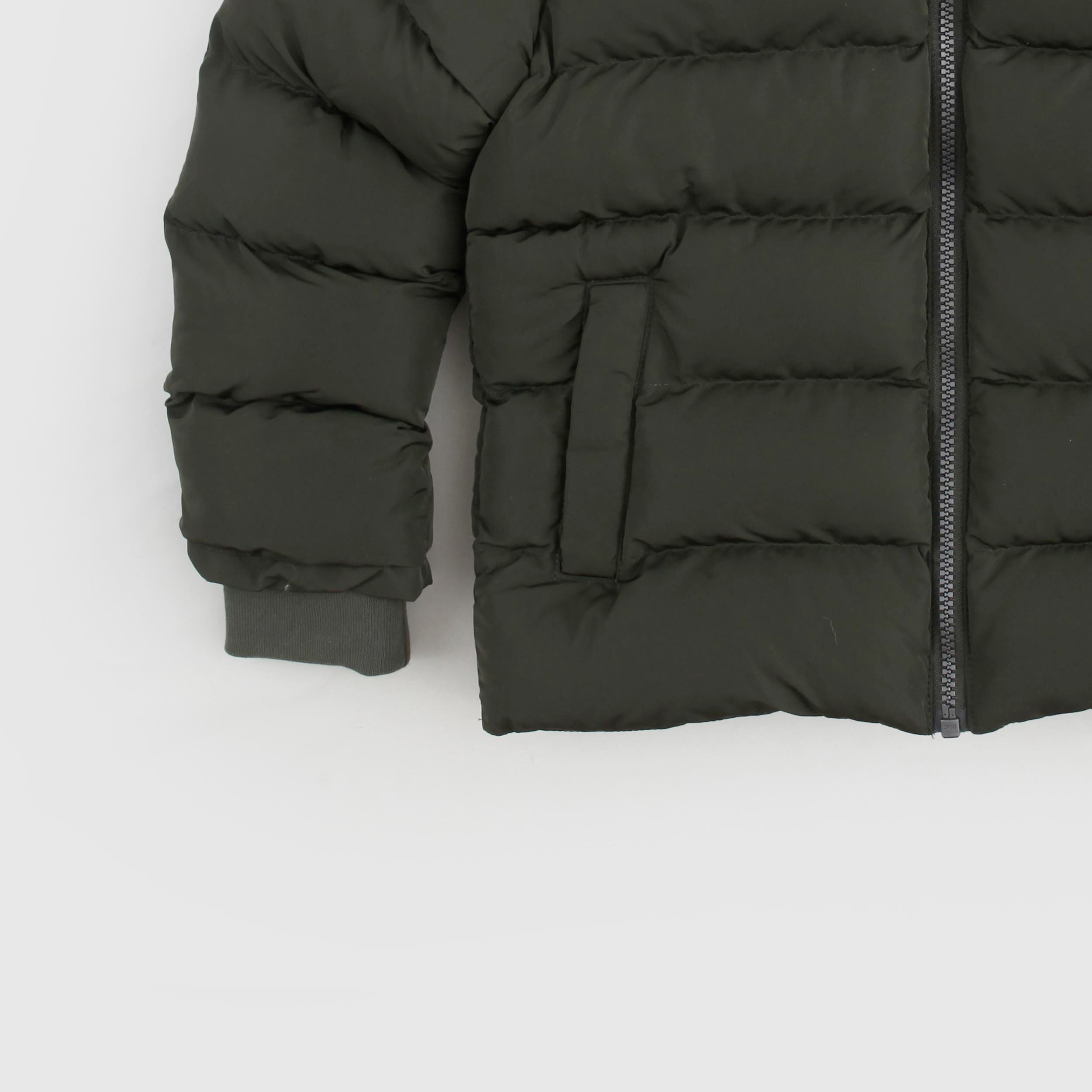 Piumino Verde Foderato Blu Firmato NORTH SAILS