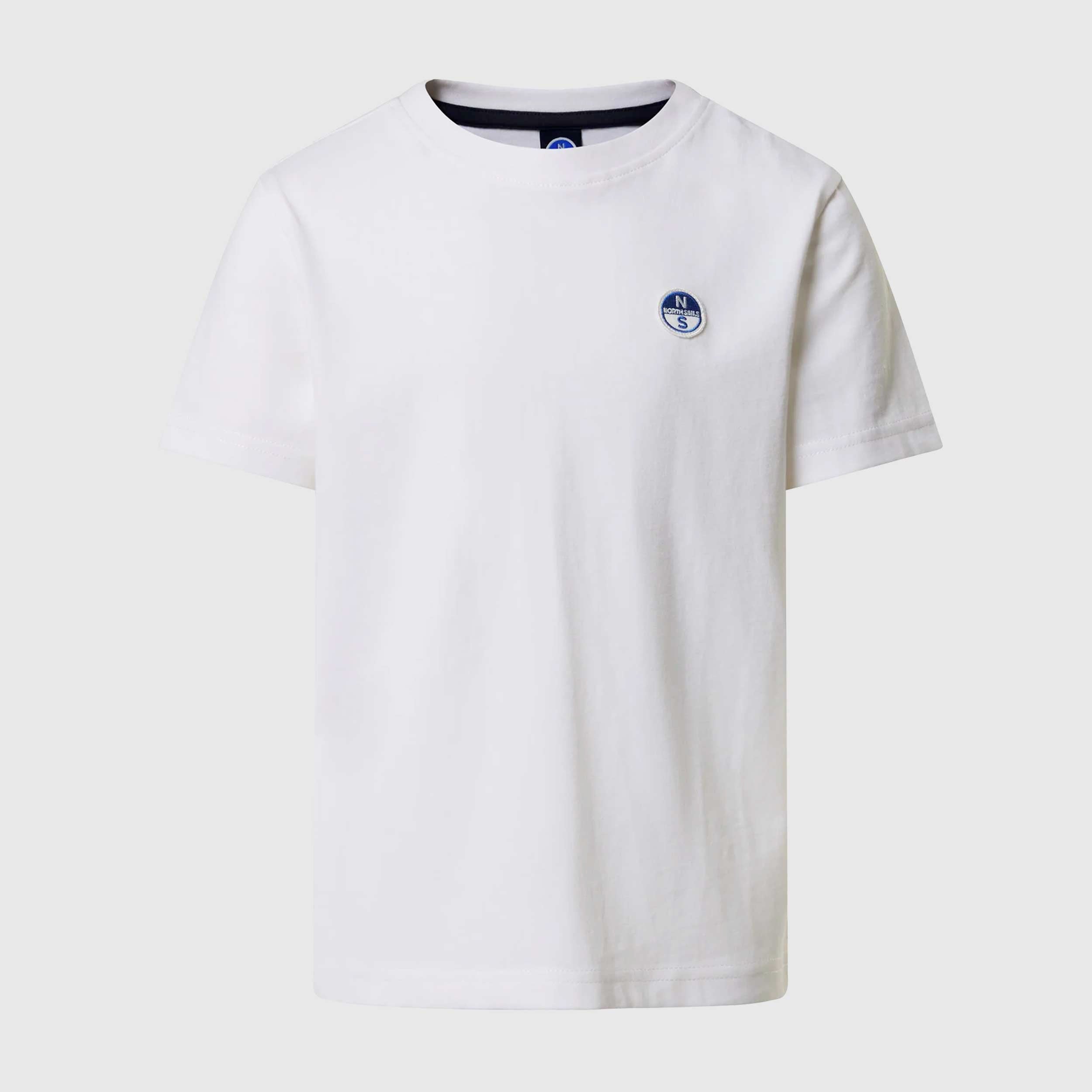 White T-shirt with iconic NORTH SAILS plaque
