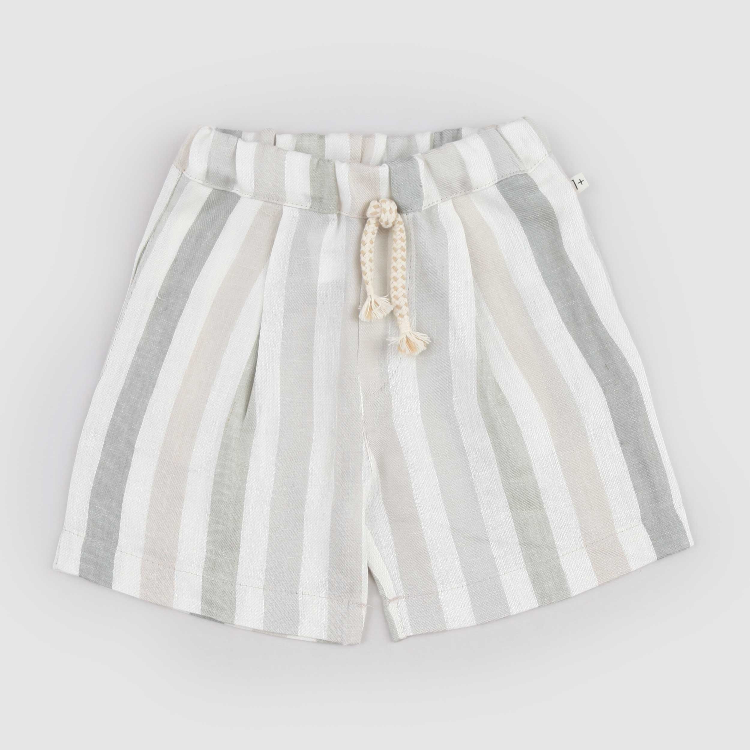 Bermuda Verde e Beige Firmato ONE MORE IN THE FAMILY