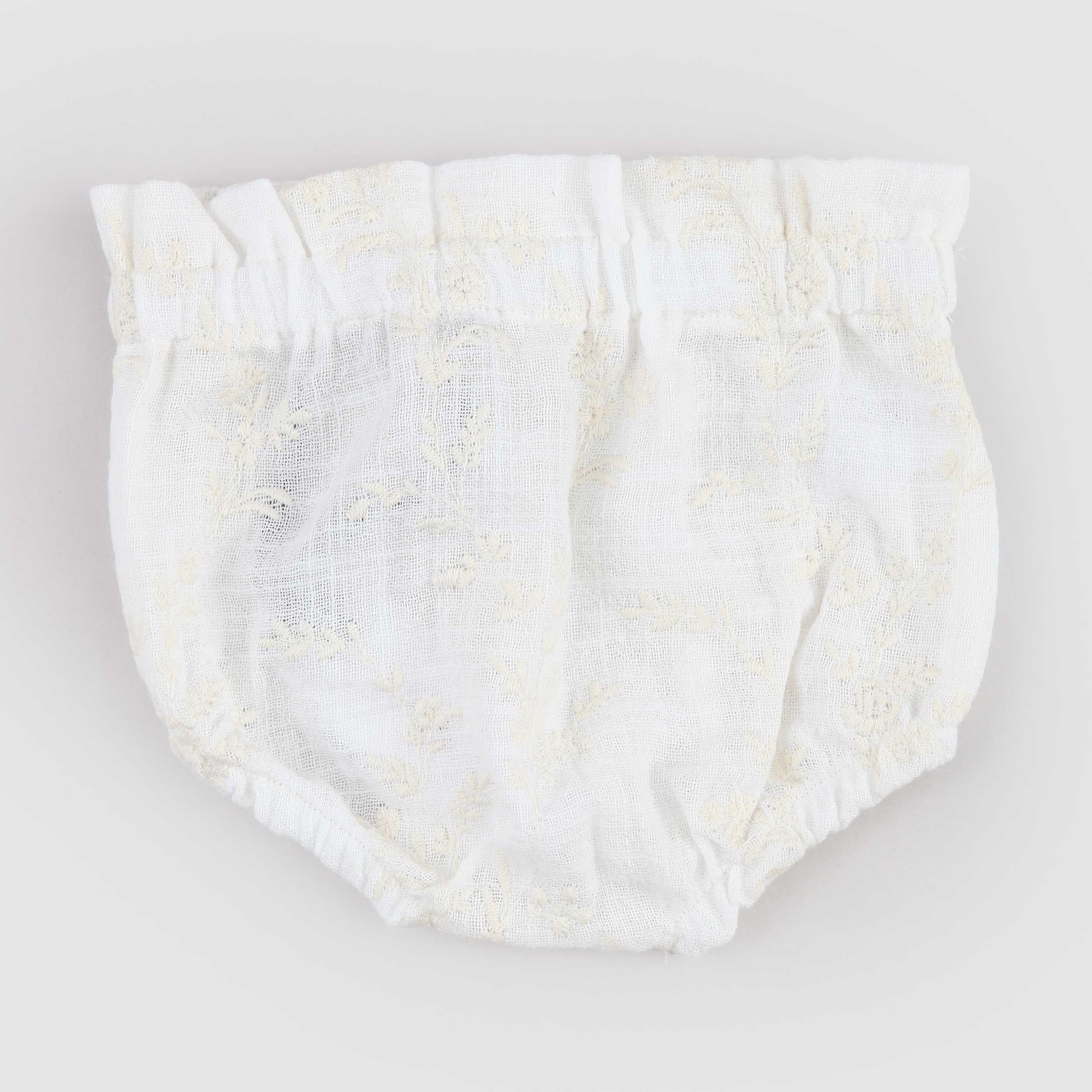 Culotte Bianco con Ricami Firmata ONE MORE IN THE FAMILY