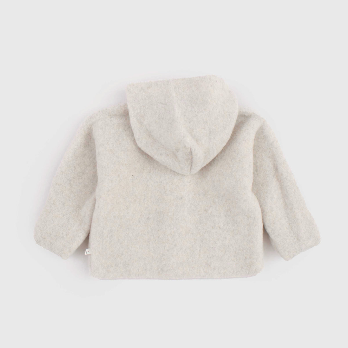 Beige Coat for Newborn by ONE MORE IN THE FAMILY