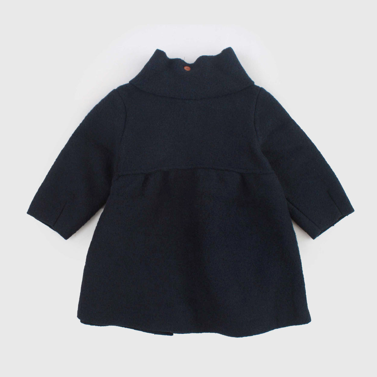 Blue Coat with Scarf for Newborn by ONE MORE IN THE FAMILY