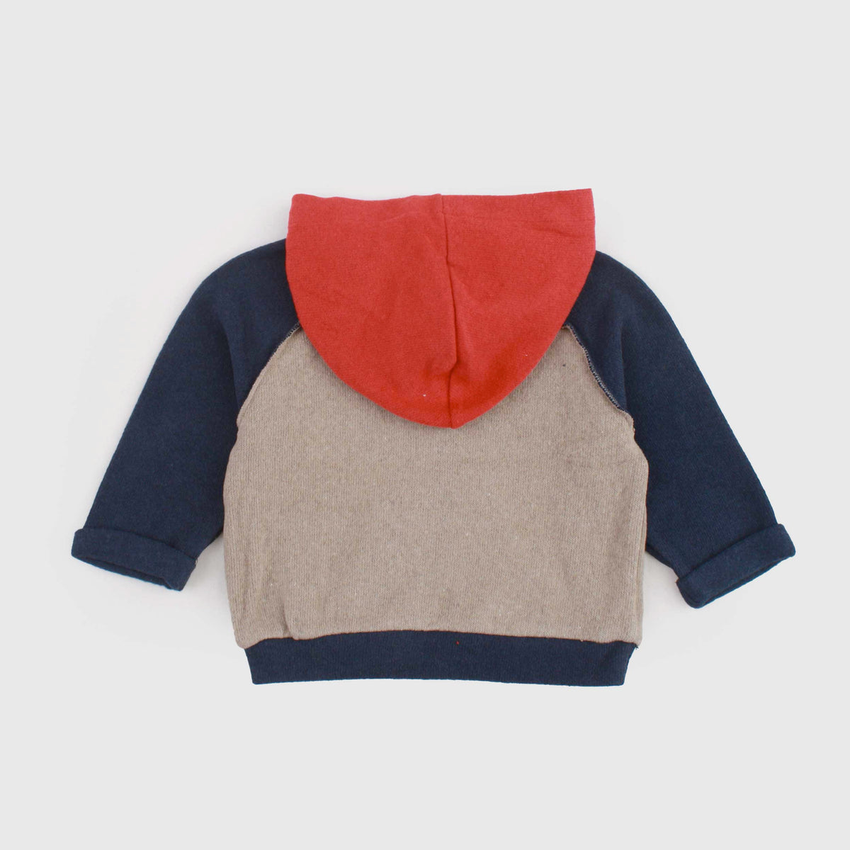 Tricolor sweater for Newborn by ONE MORE IN THE FAMILY