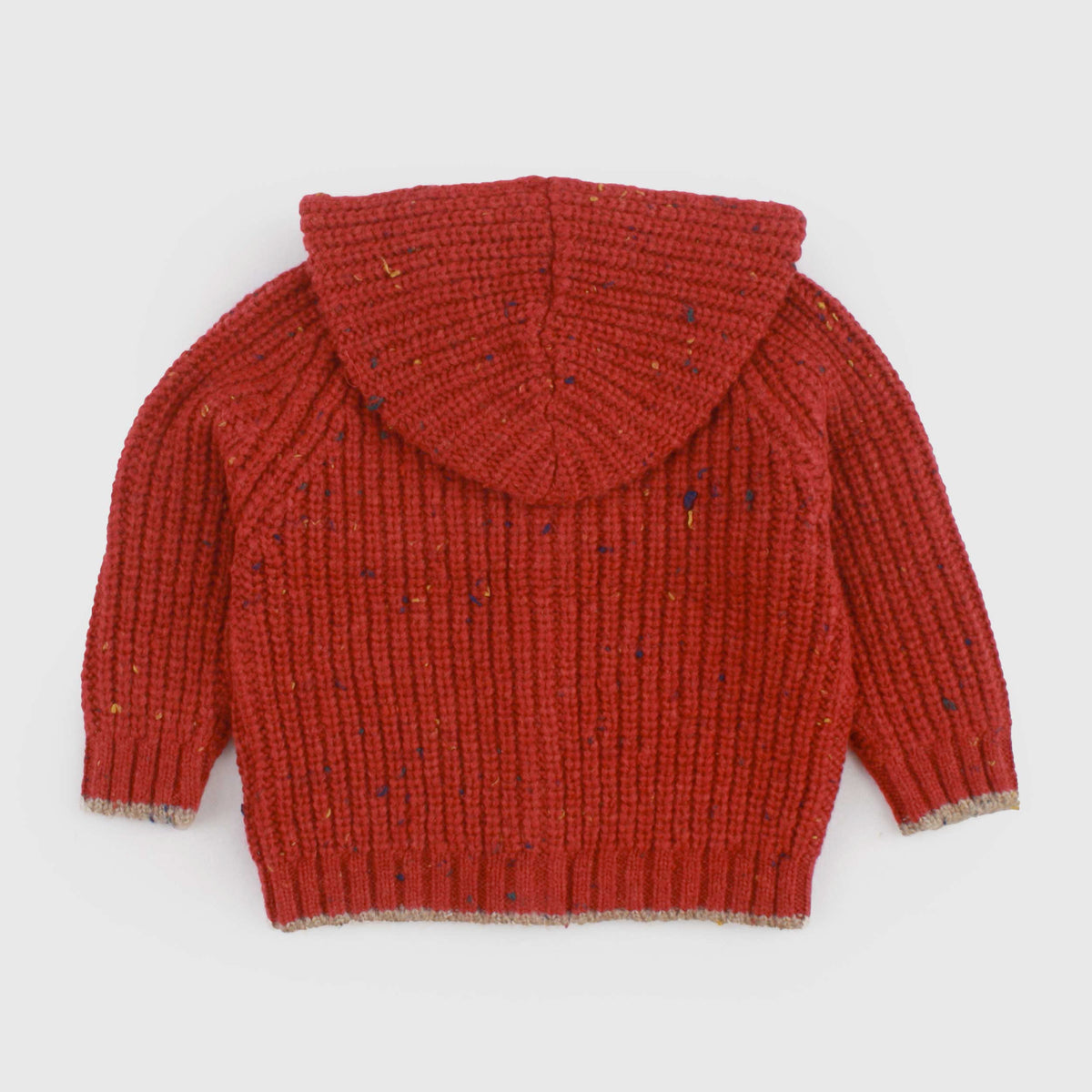 Bordeaux Cardigan for Newborn Signed ONE MORE IN THE FAMILY