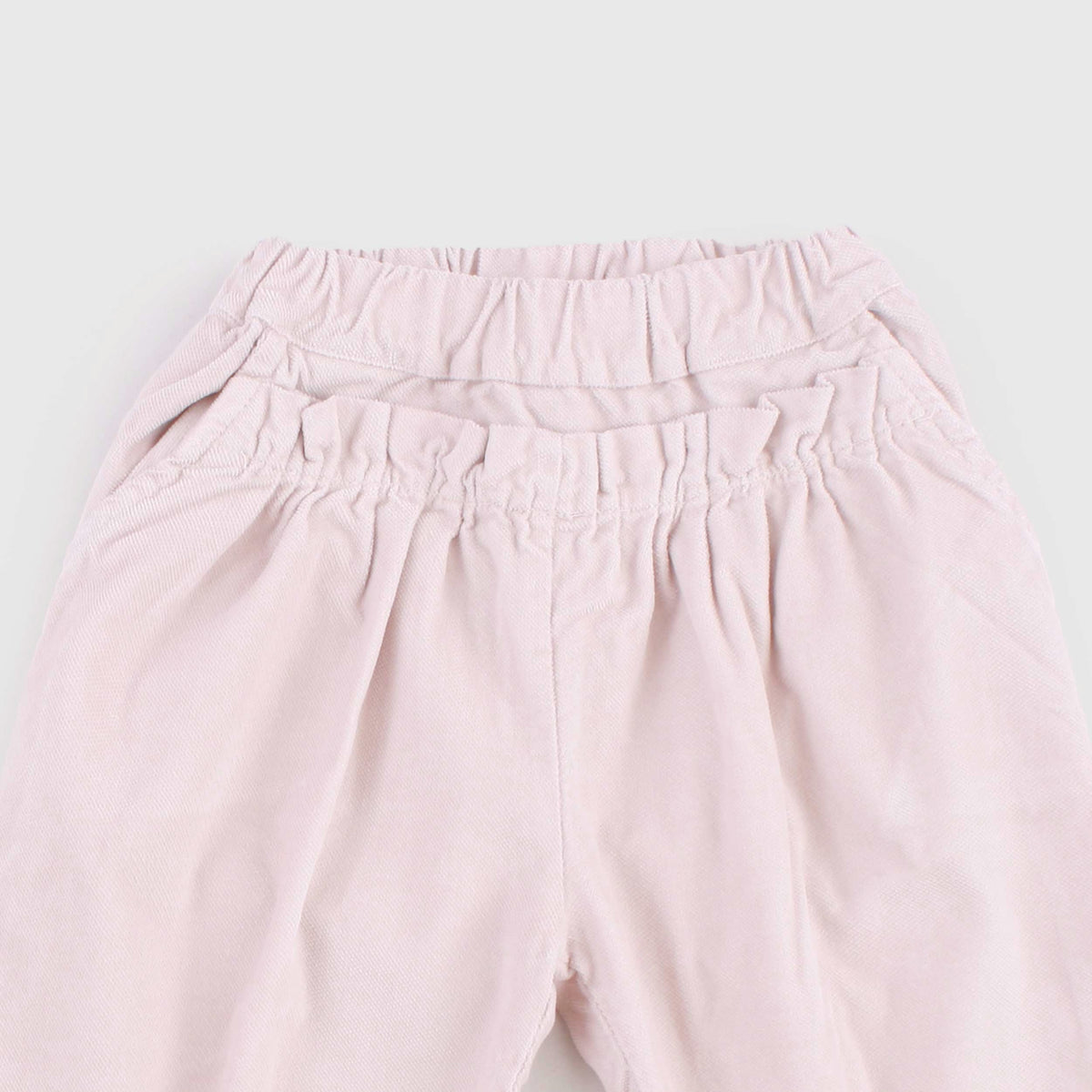 Light Pink Trousers for Newborn by ONE MORE IN THE FAMILY