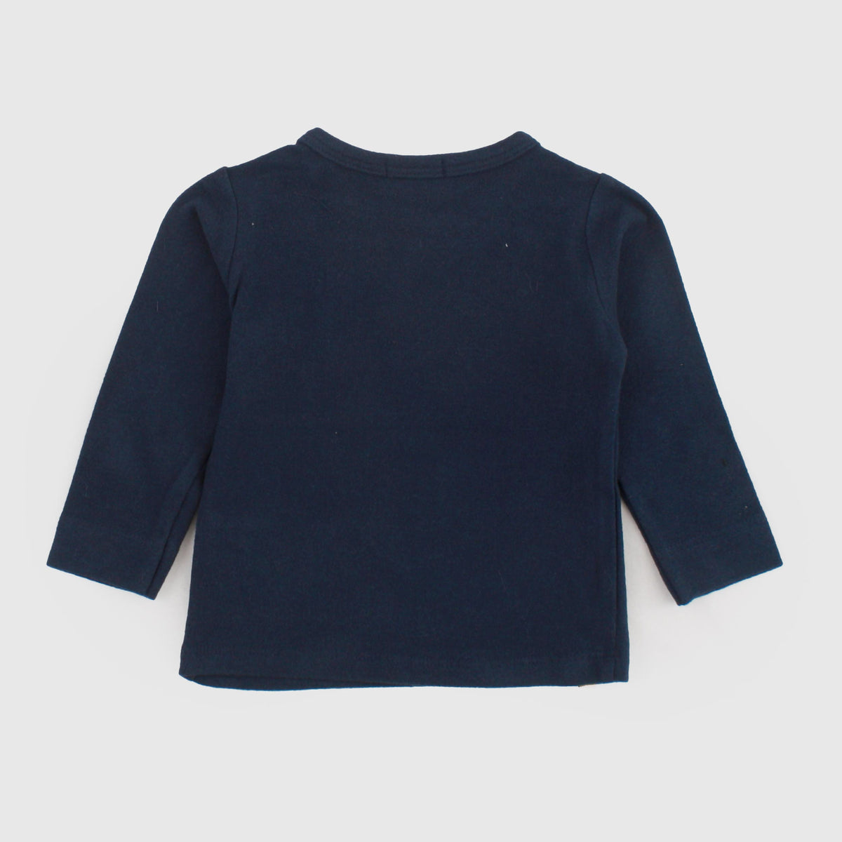 T-shirt Blu con Bottoni per Neonato by ONE MORE IN THE FAMILY