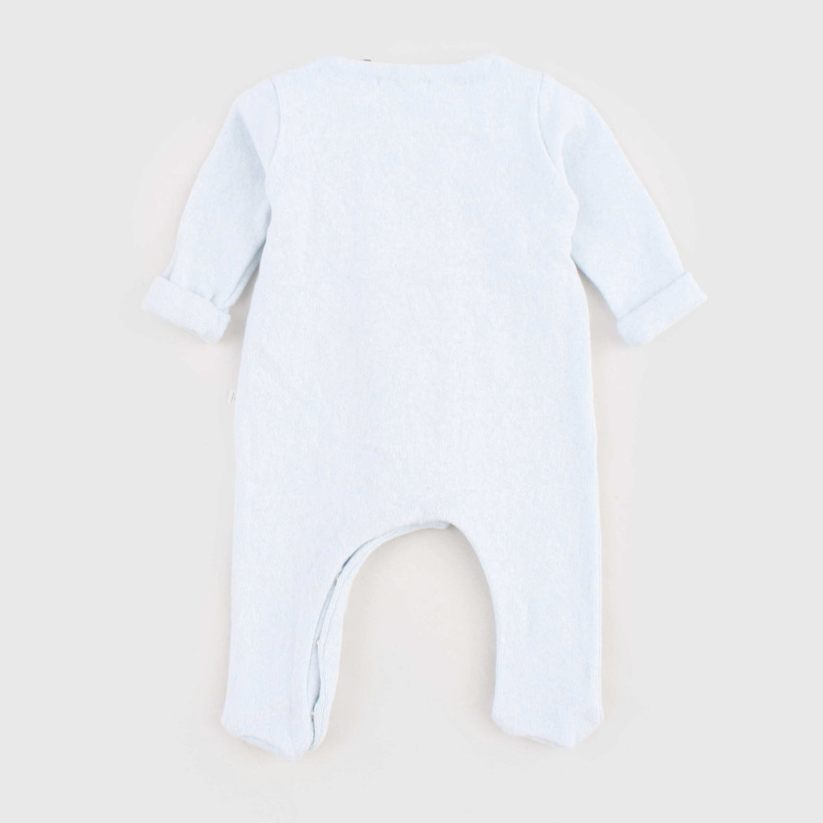 Celeste Double-Breasted onesie for Newborn by ONE MORE IN THE FAMILY