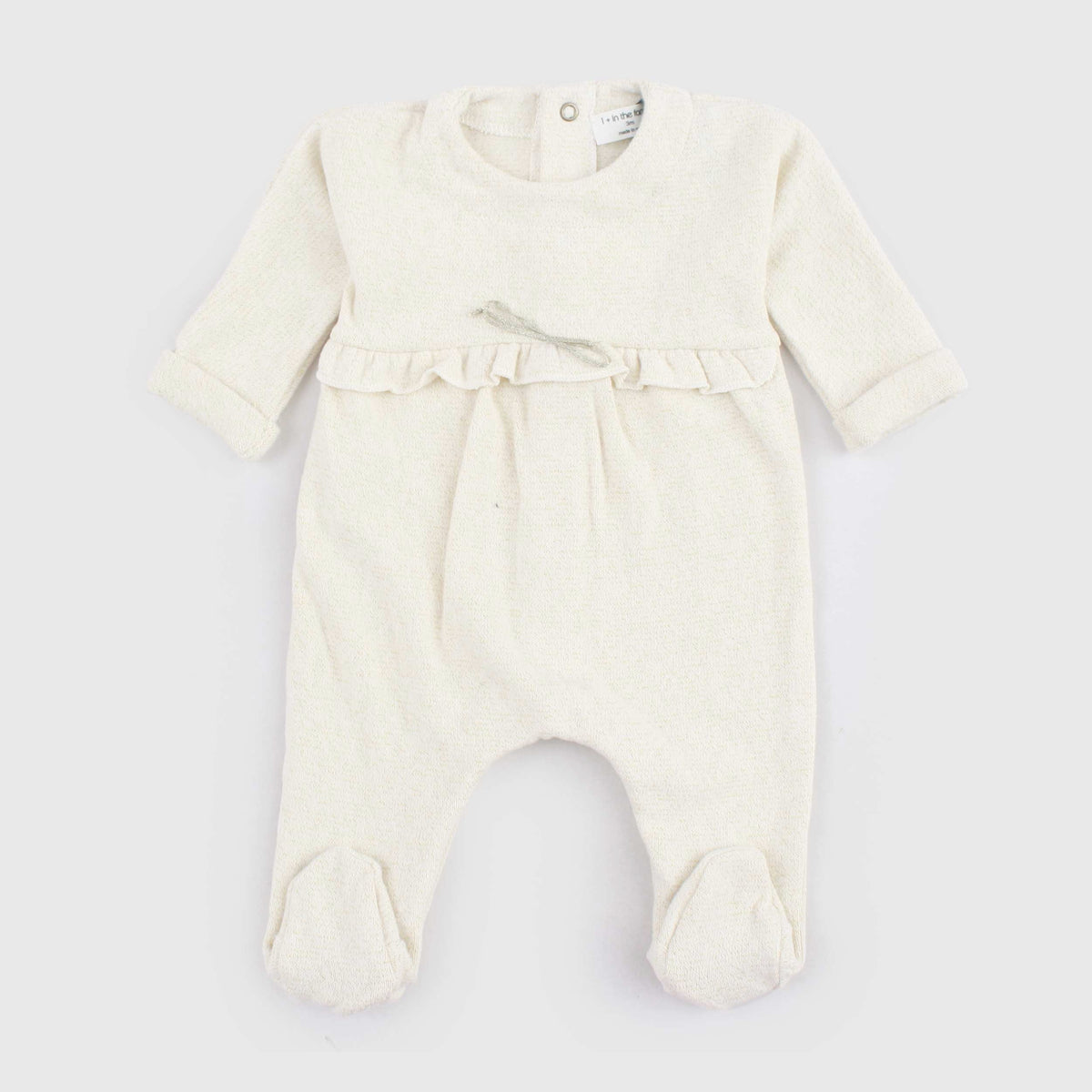 Whole Color Cream Suit for Newborn by ONE MORE IN THE FAMILY