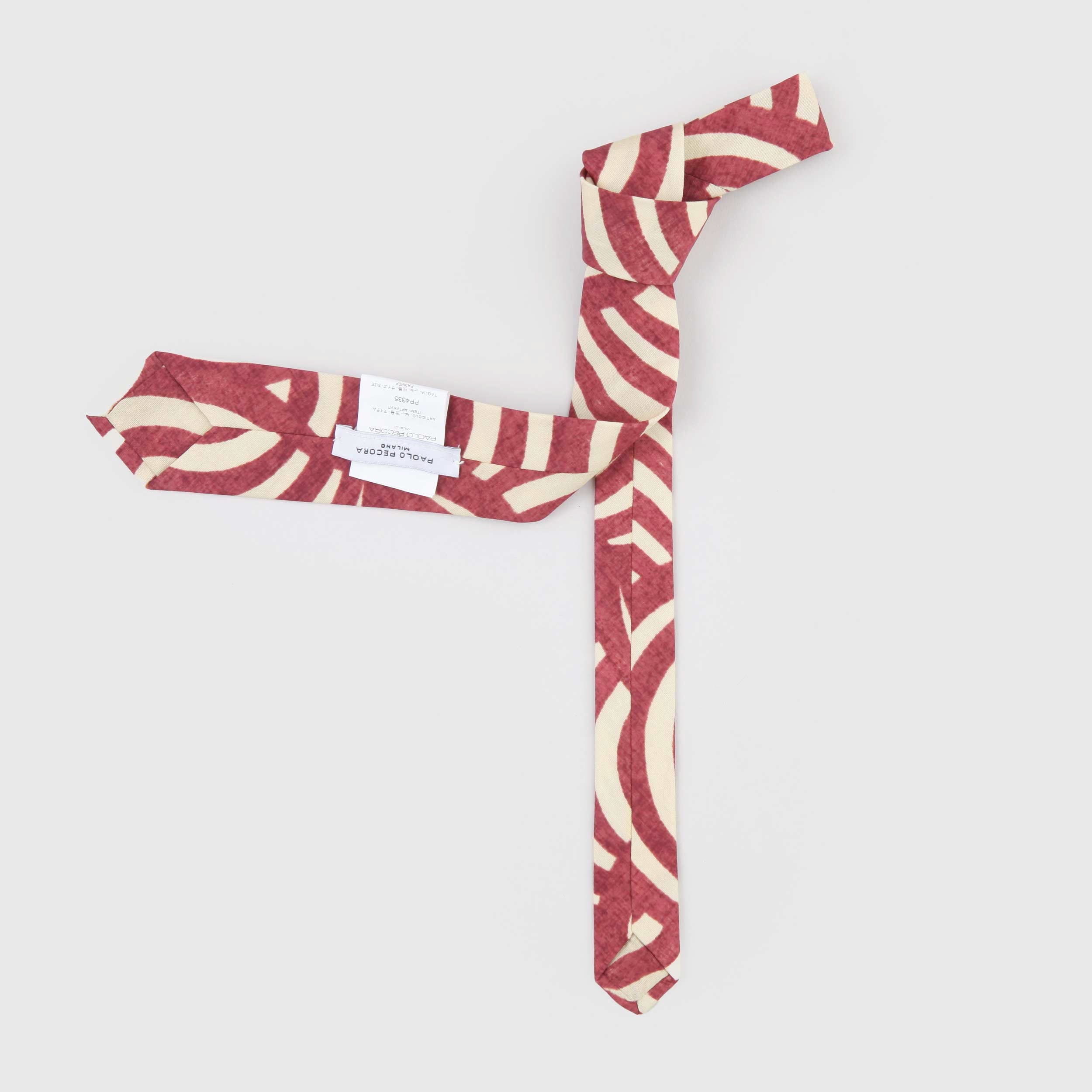 Cravatta con Fantasia Firmata PAOLO PECORA