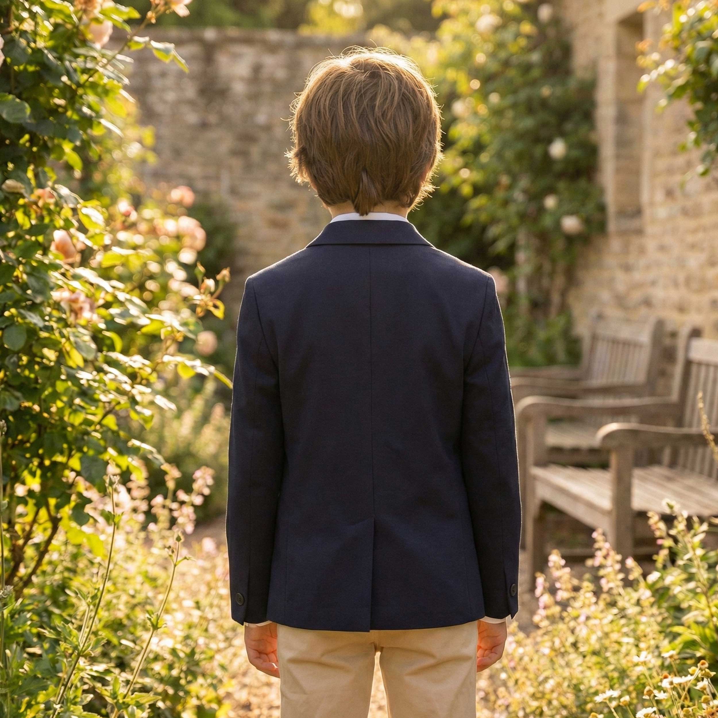 Giacca Doppiopetto Blu Firmata PAOLO PECORA