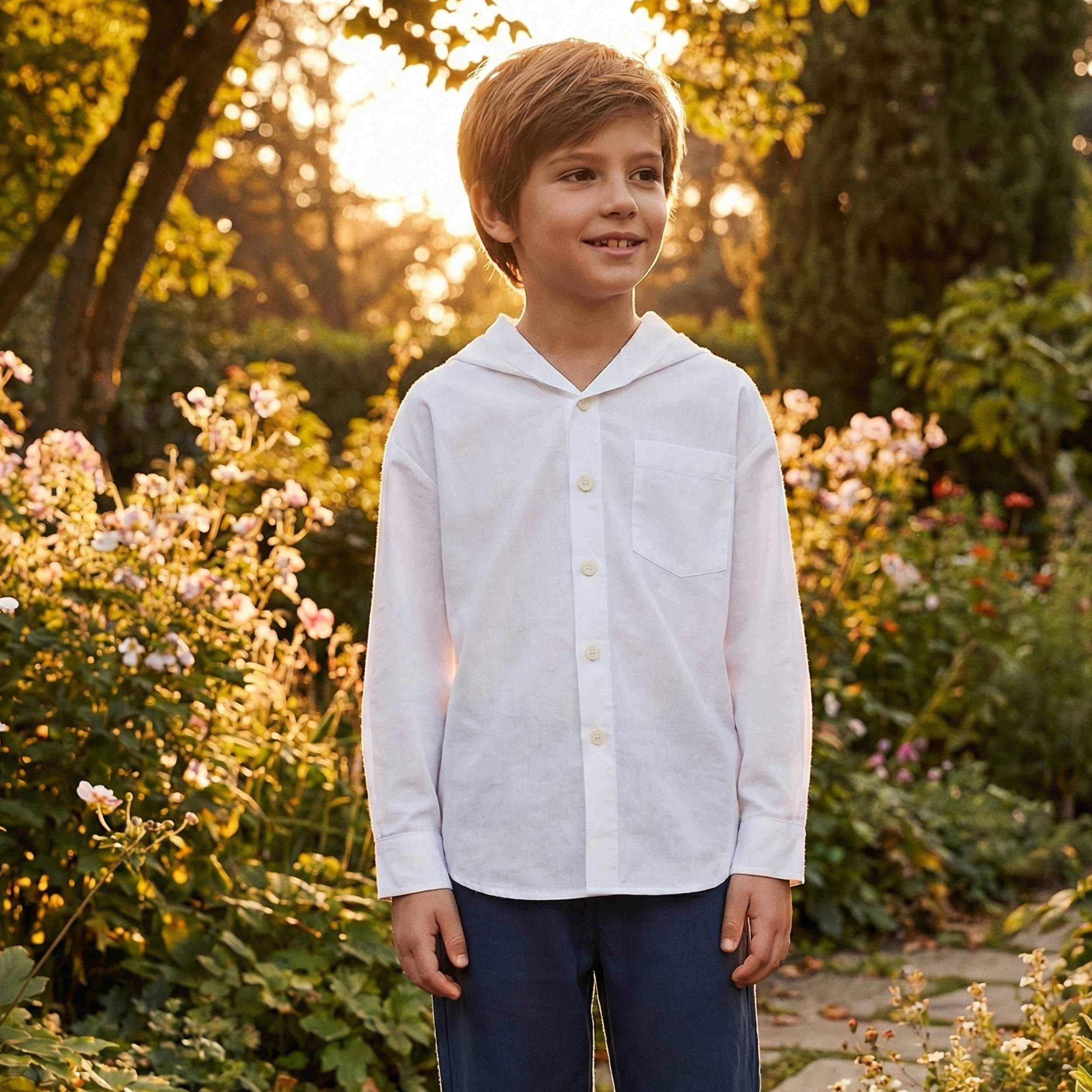 Giacca Camicia con Cappuccio Firmata PAOLO PECORA