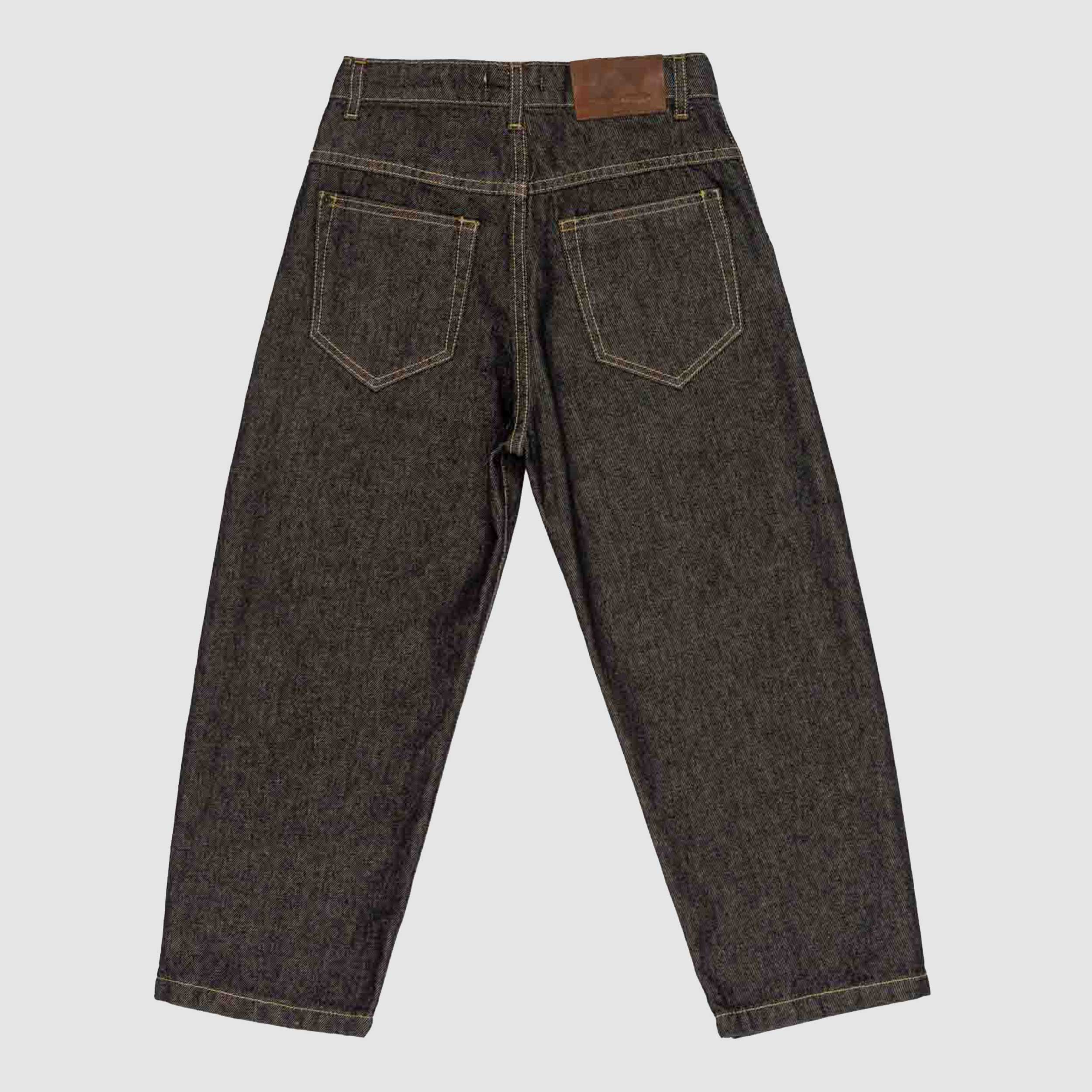 Jeans Nero Modello Largo per Ragazzo by PAOLO PECORA