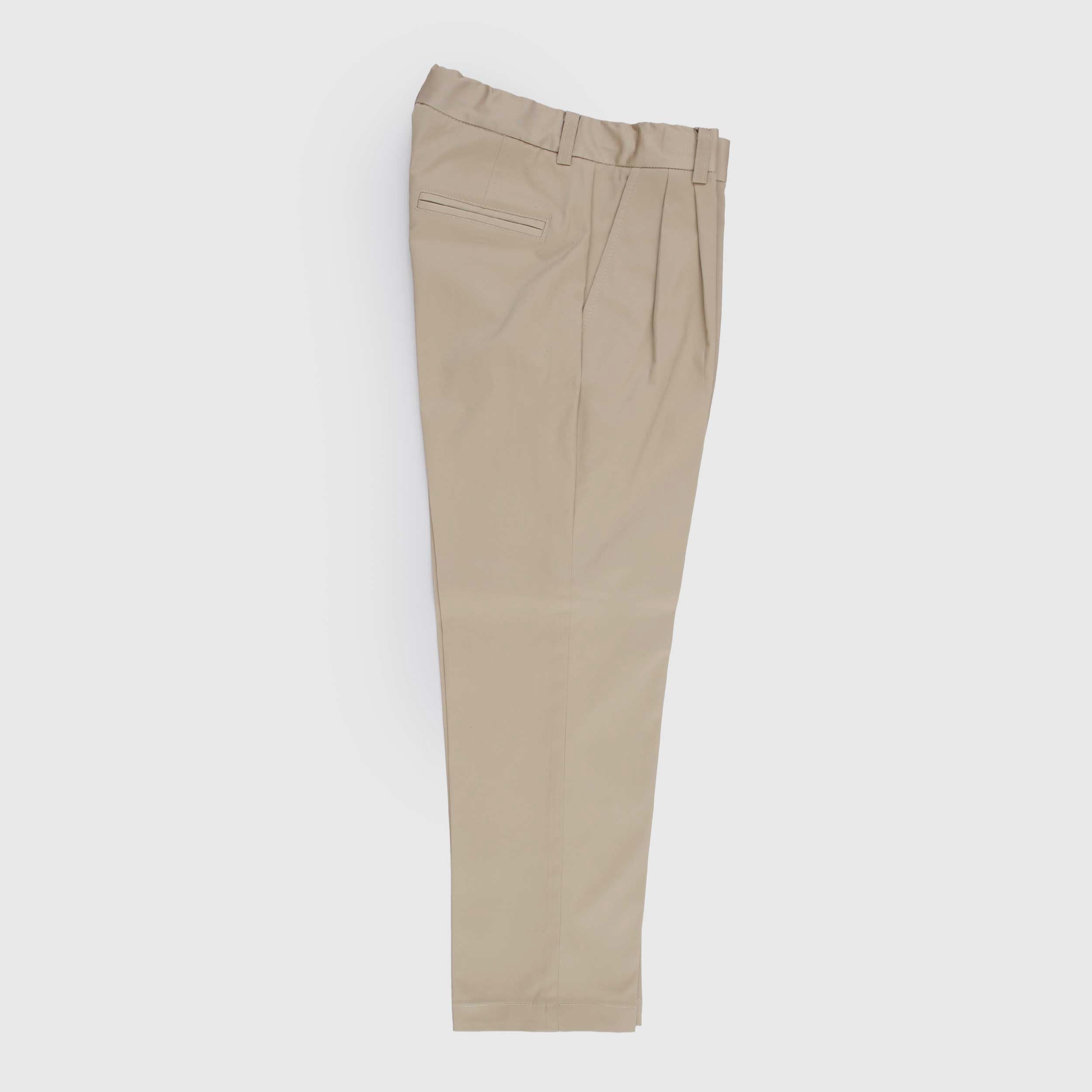 Pantalone Beige con Pinces Firmato PAOLO PECORA