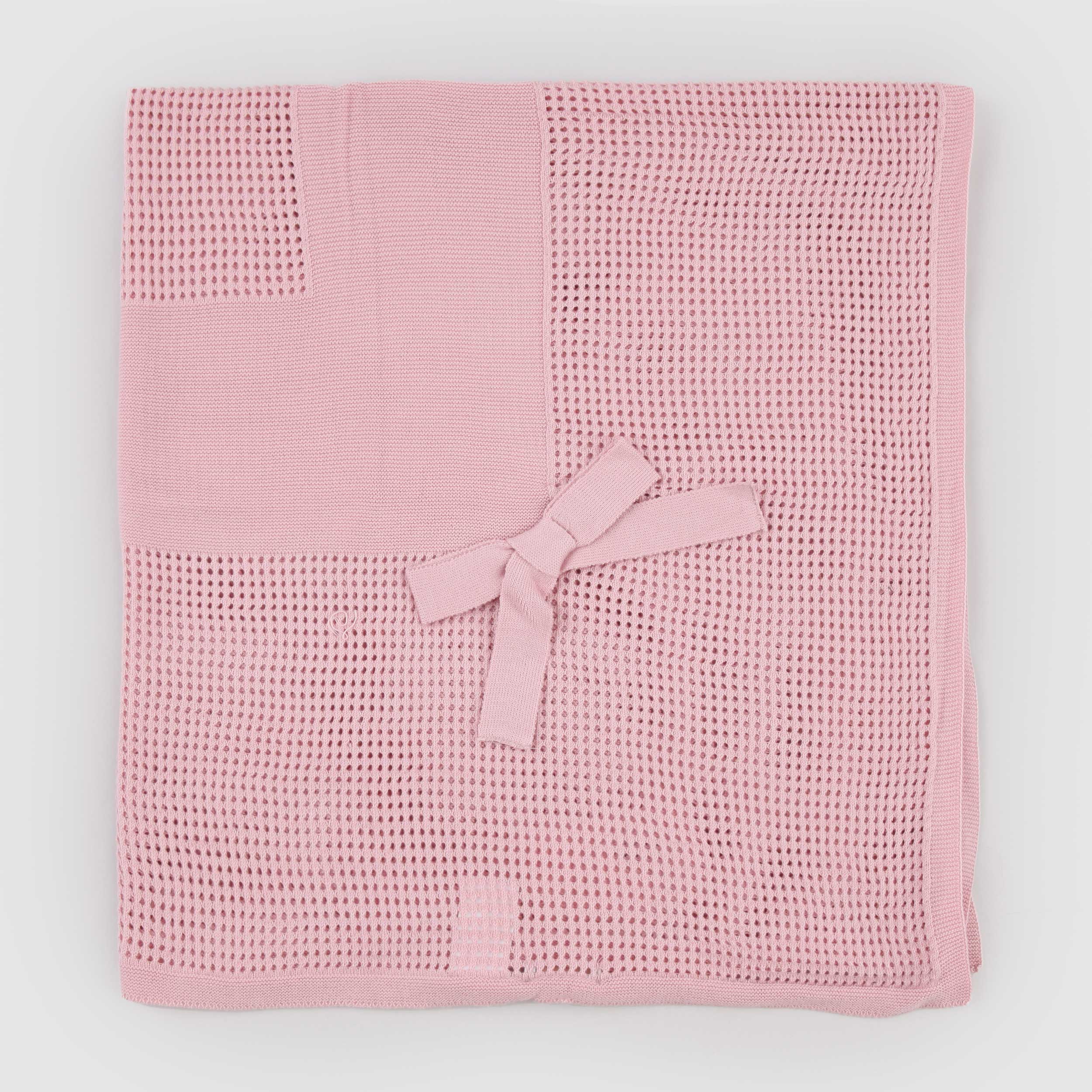 Copertina Rosa con Fiocco Applicato Firmata PECESA