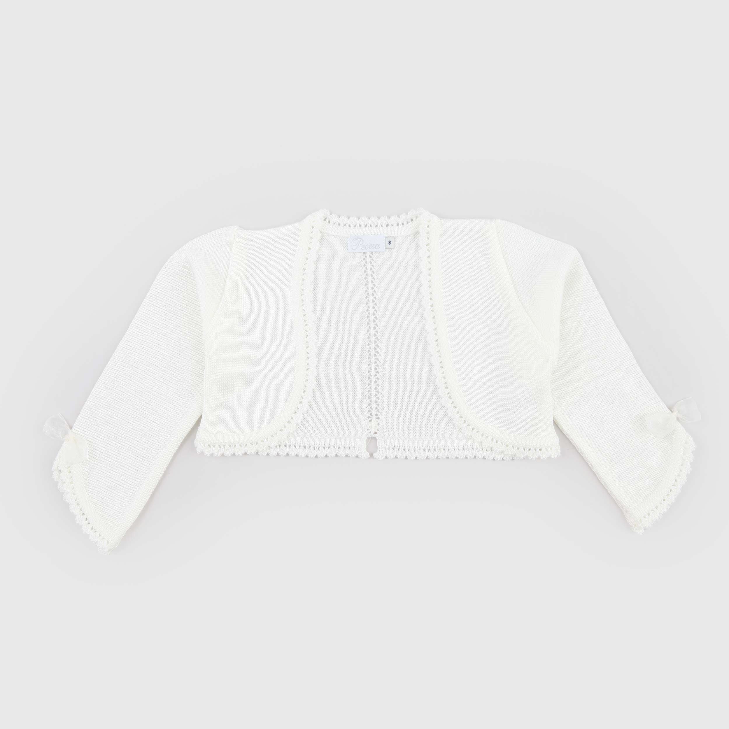 Copri spalle Color Latte Firmato PECESA