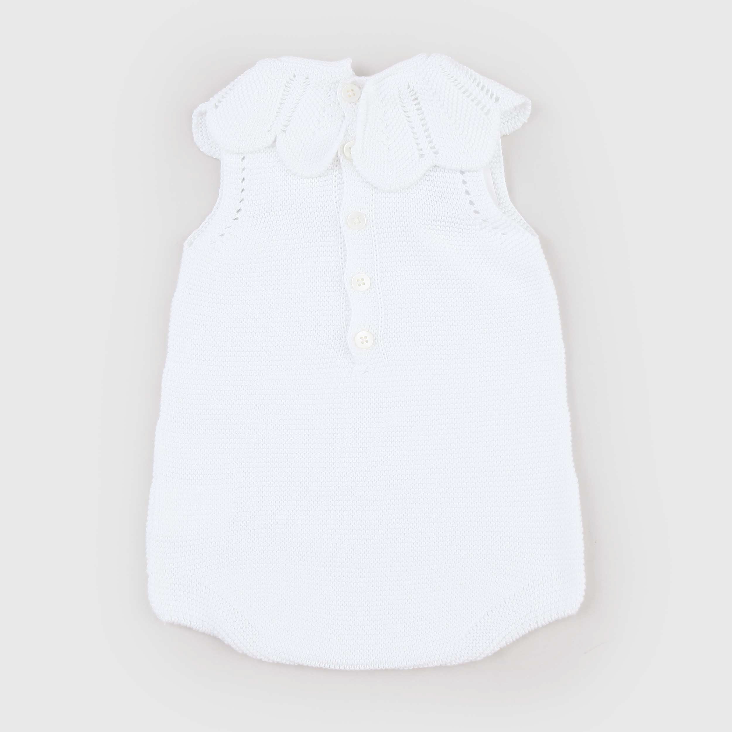 Tutina Bianca Smanicata Firmata PECESA