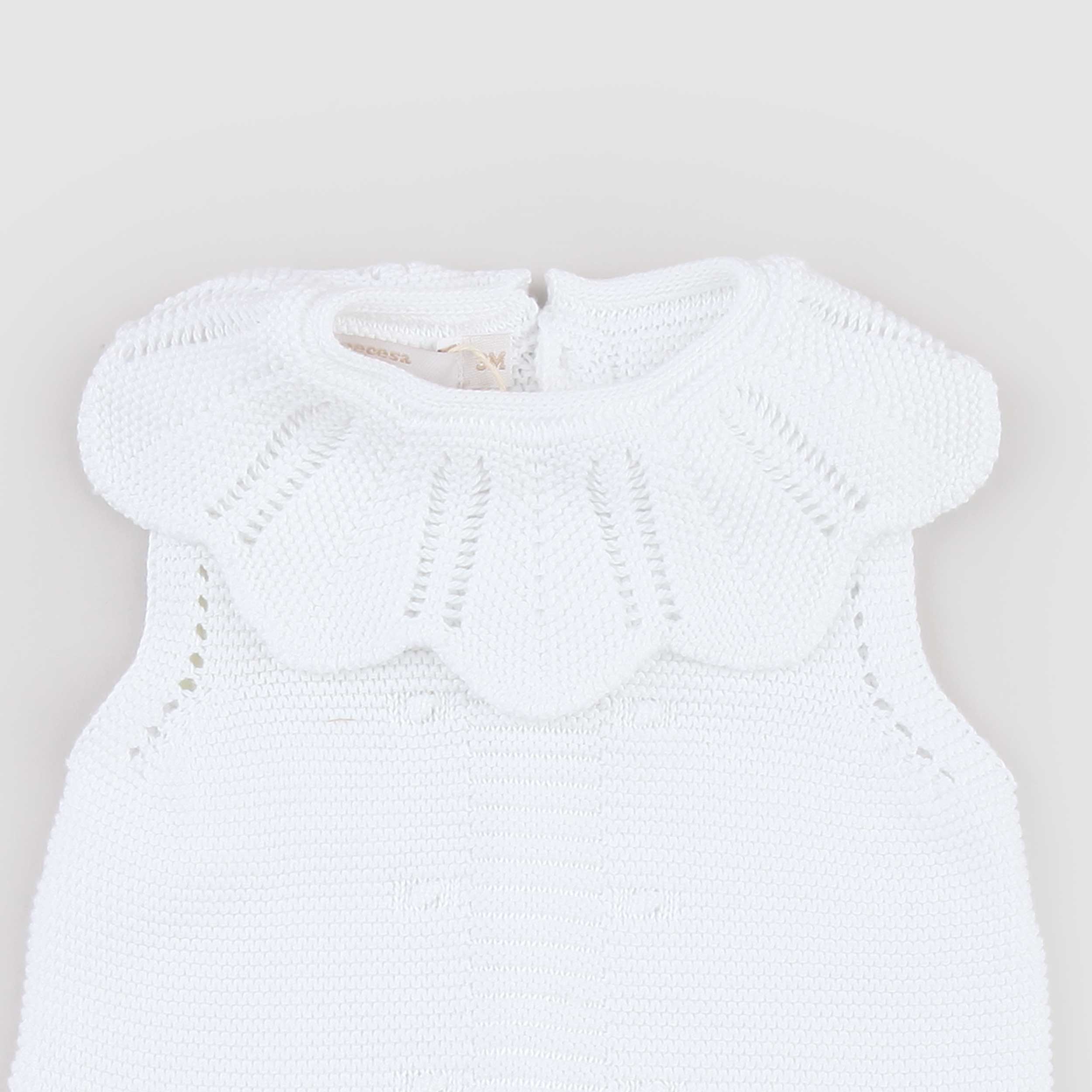 Tutina Bianca Smanicata Firmata PECESA