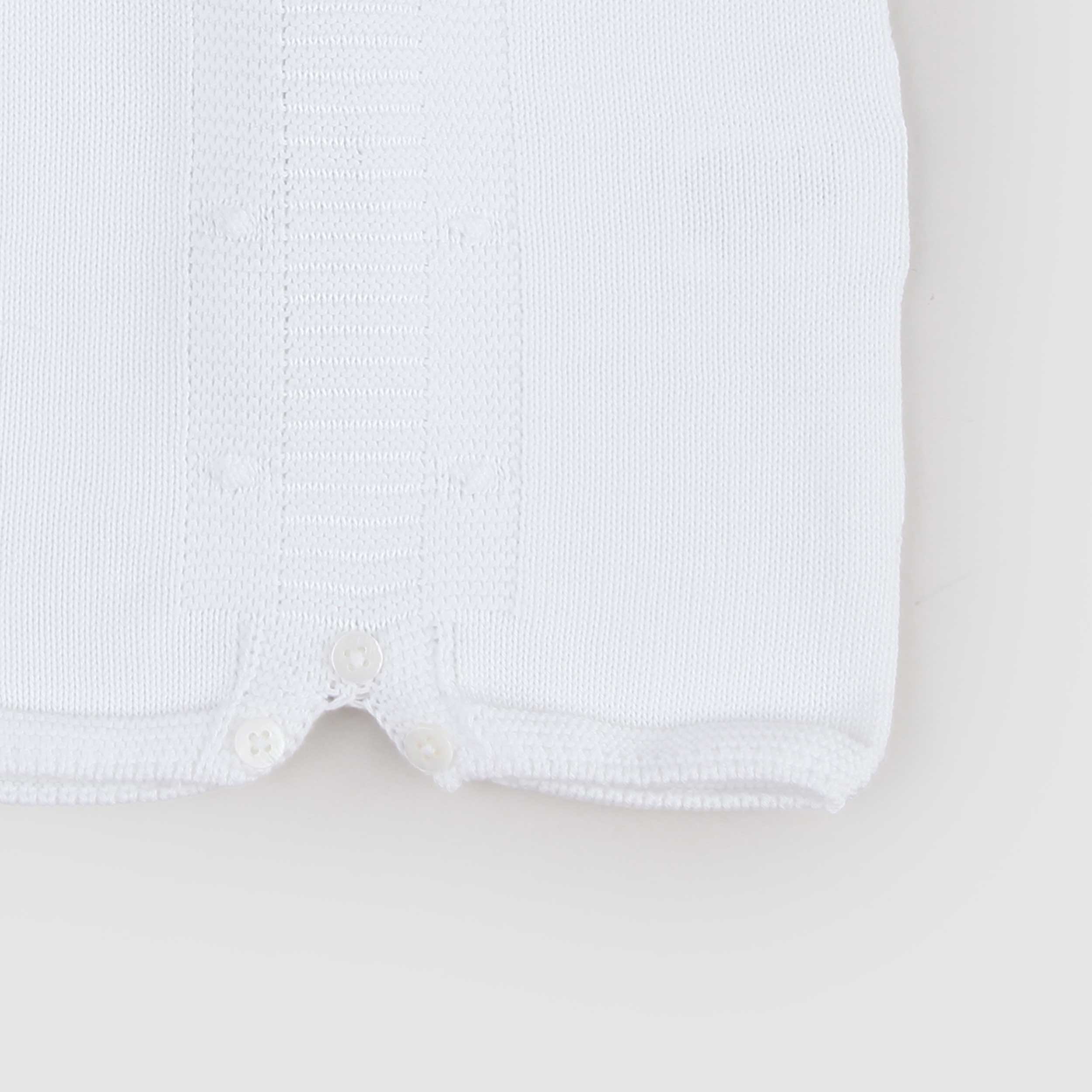 Tutina Bianca con Bottoni Firmata PECESA