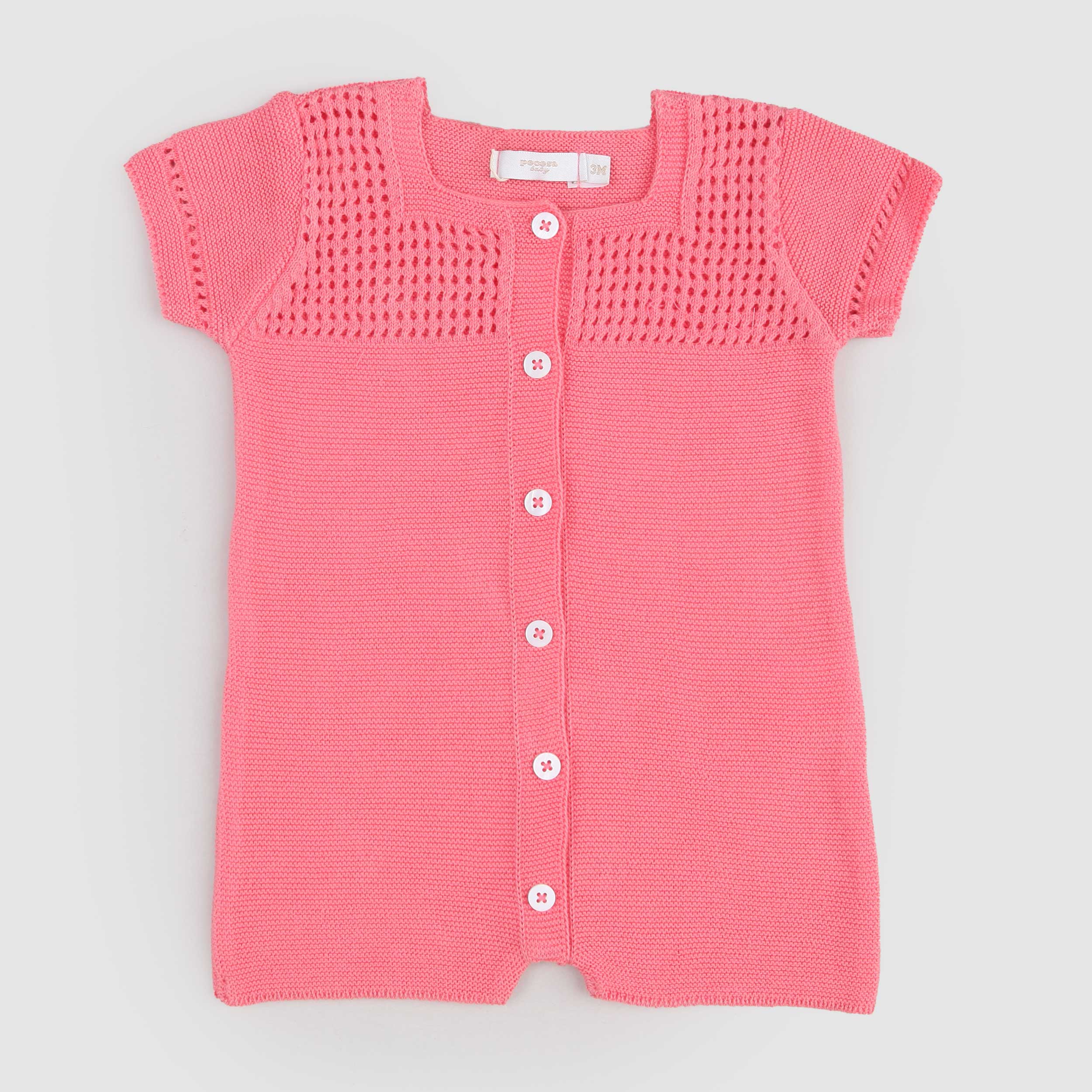 Tutina Corallo con Scollo Firmata PECESA