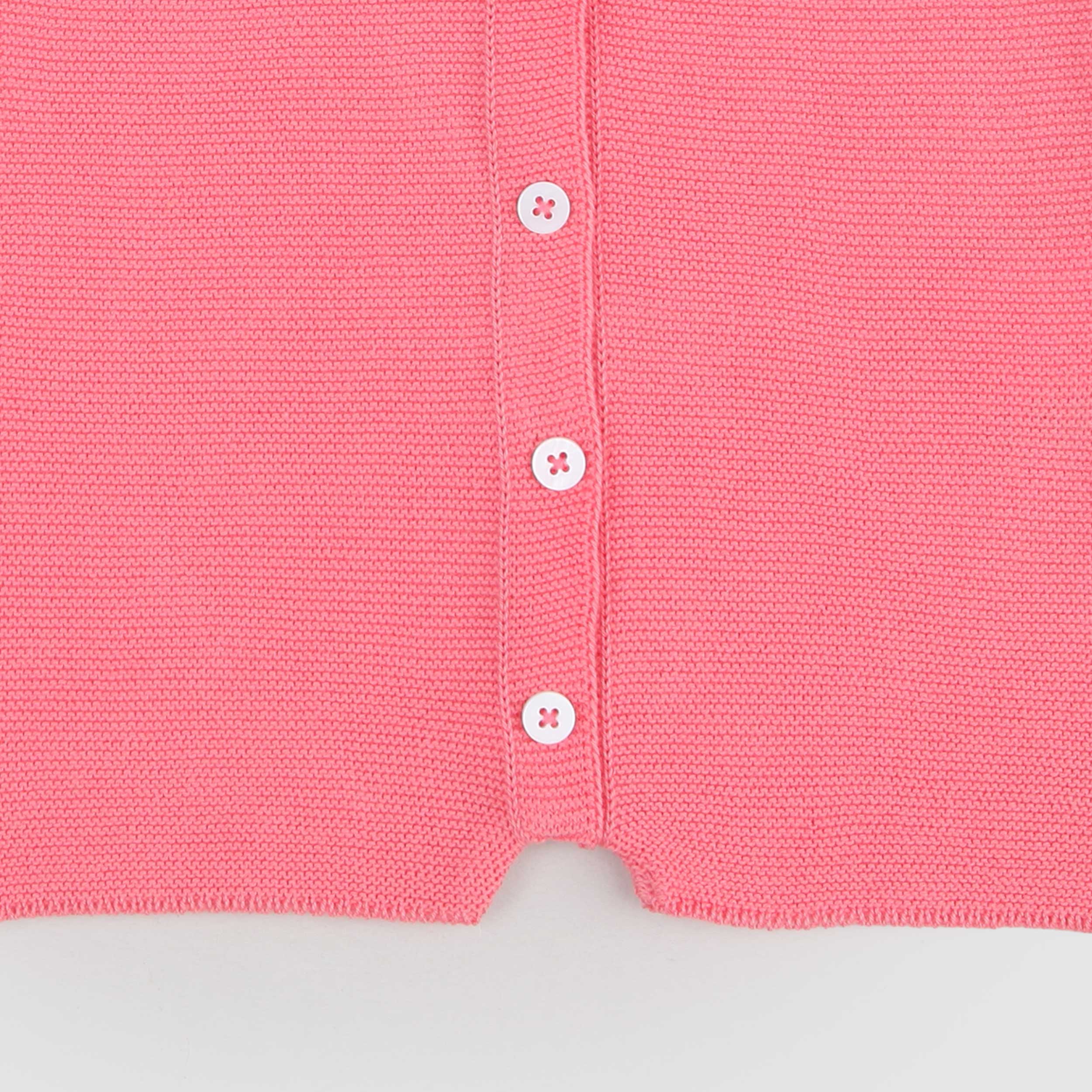 Coral Jumpsuit with Neckline by PECESA