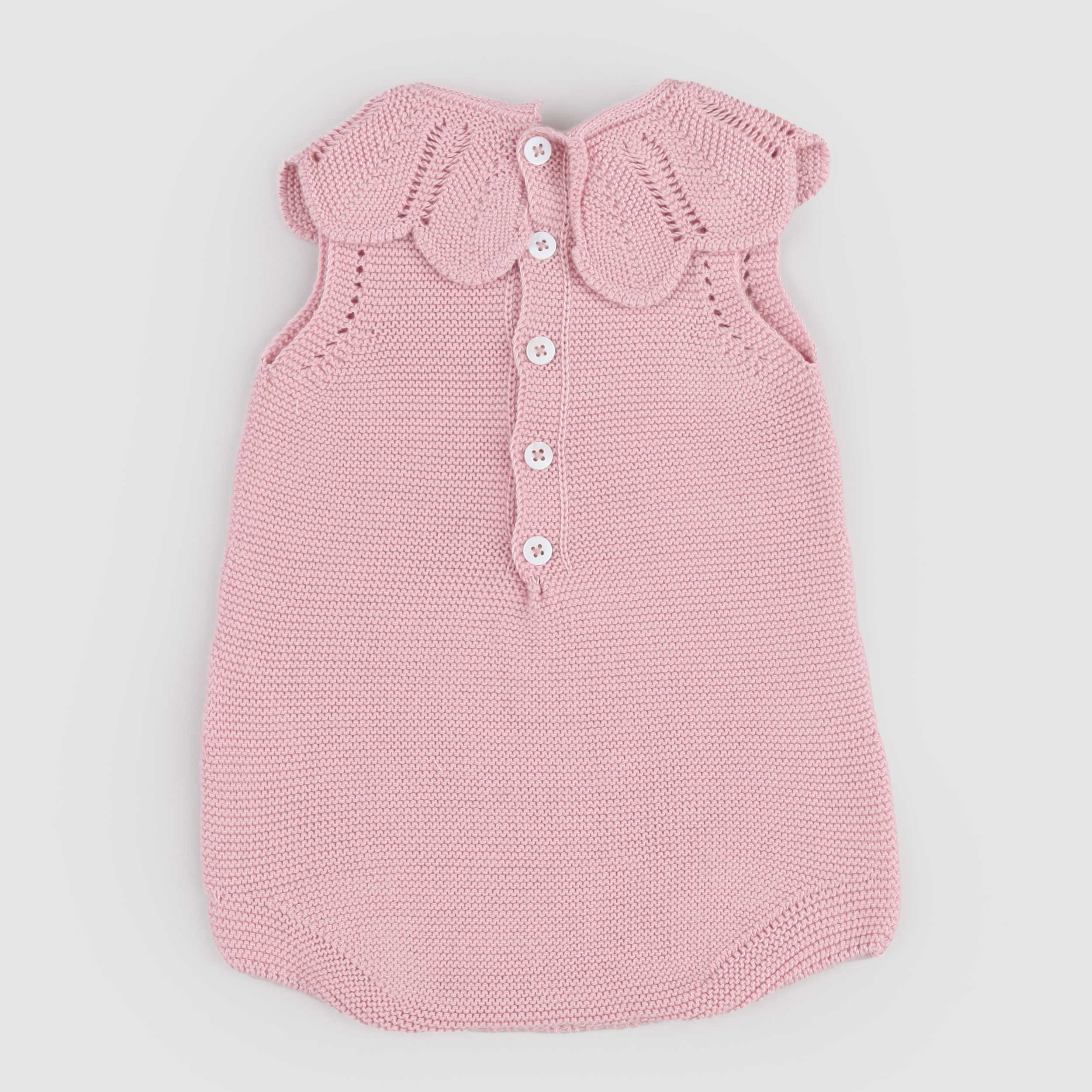 Tutina Rosa con Smerlo Firmata PECESA