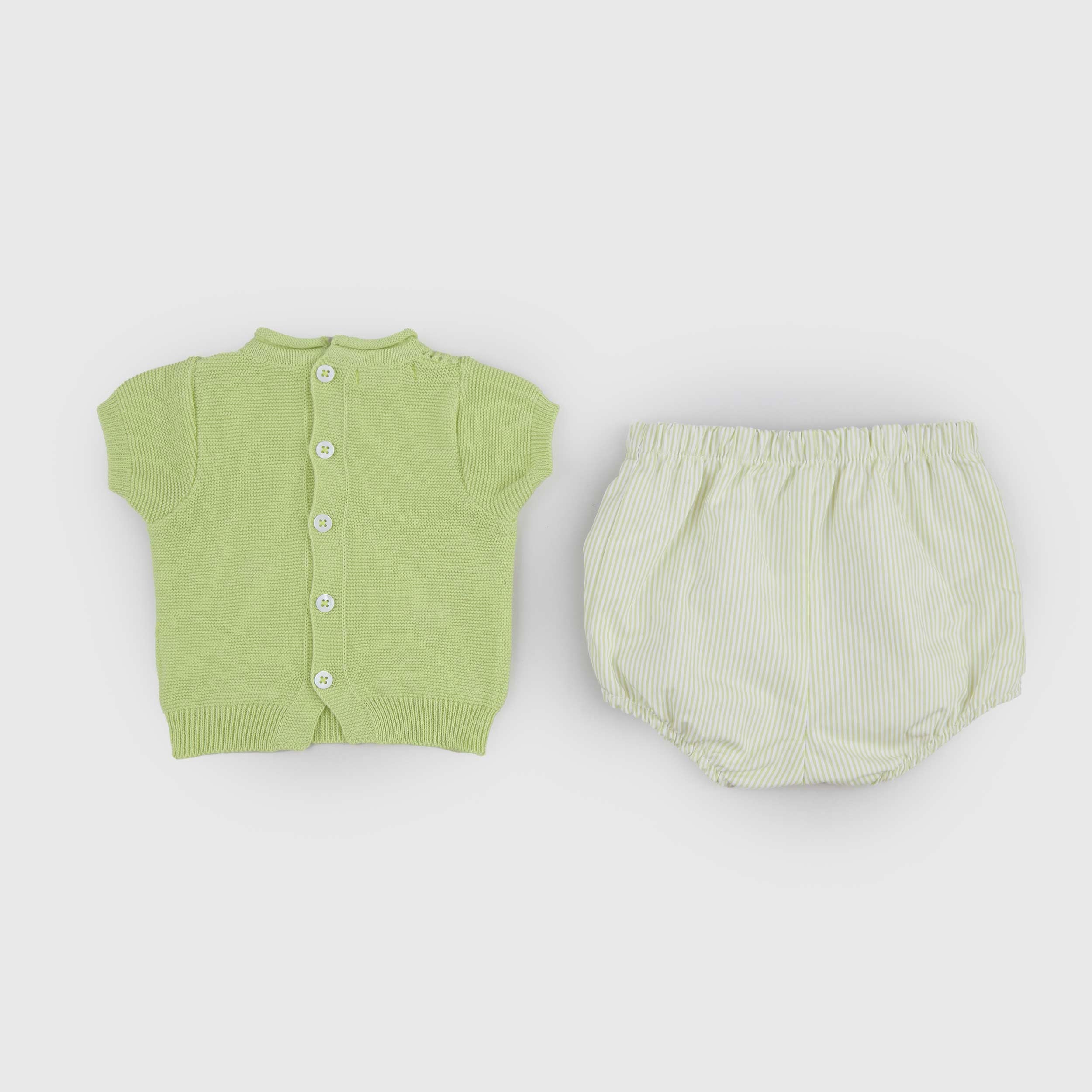 Pistachio Green Outfit by PECESA