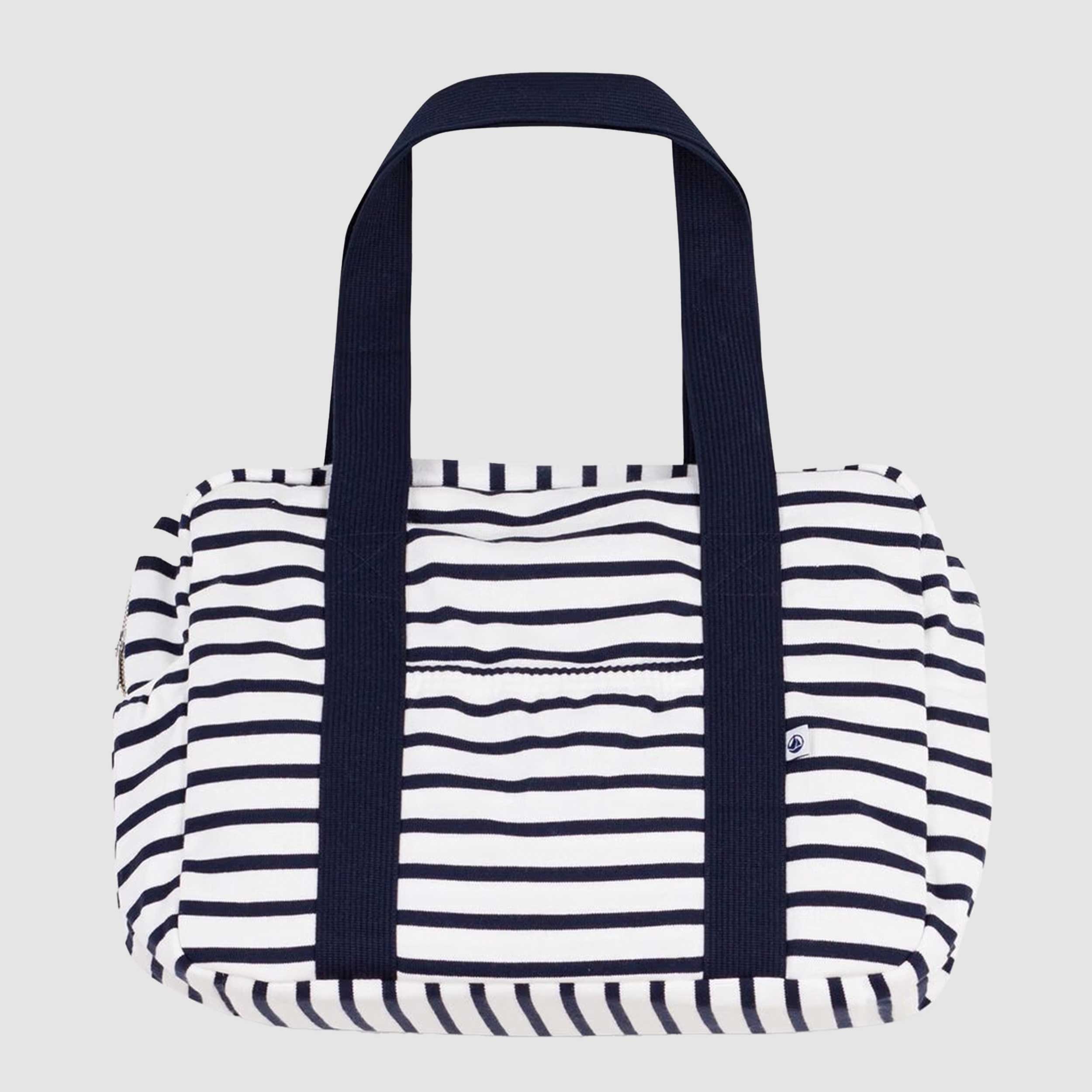 Borsa Mamma in Cotone Modello a Righe Firmata PETIT BATEAU
