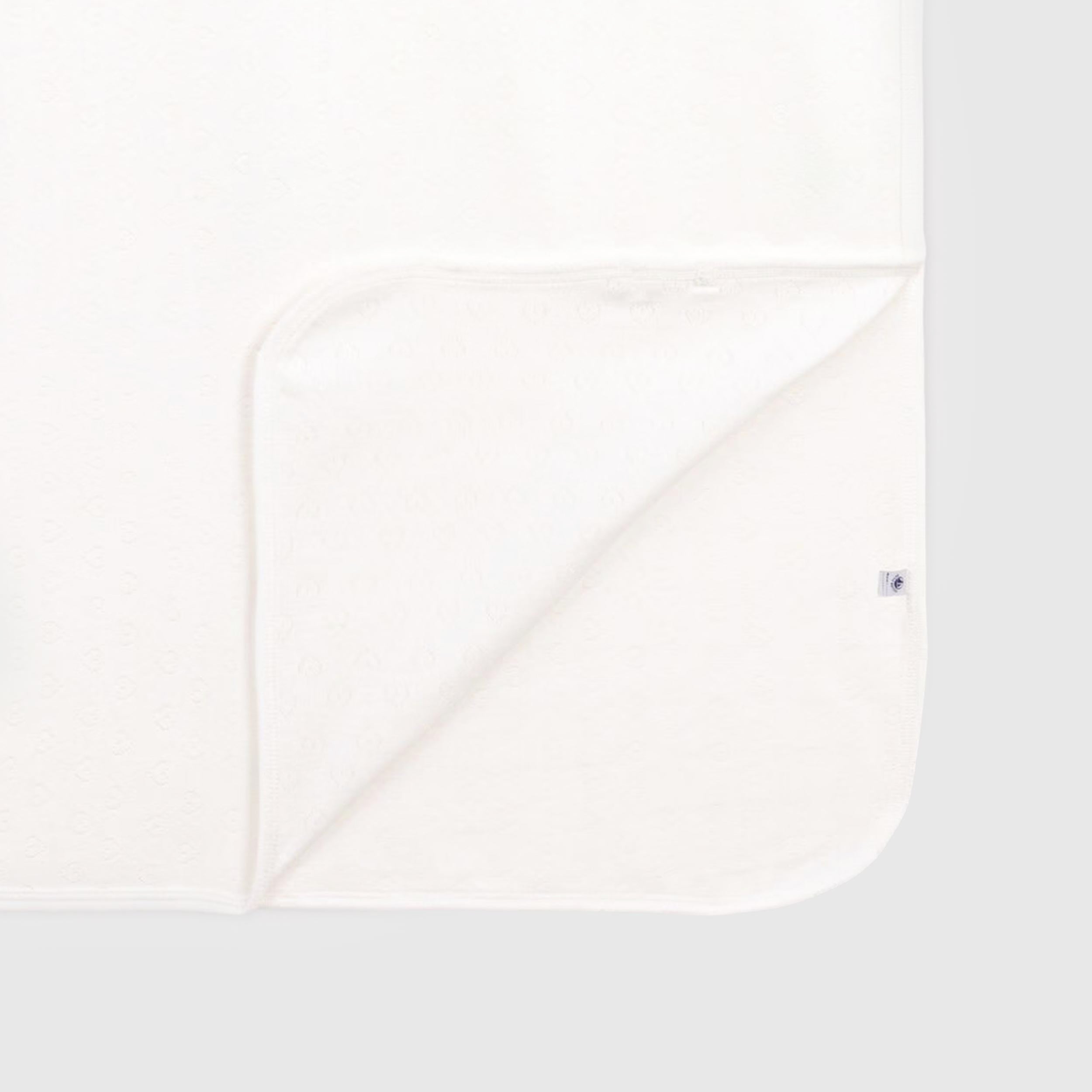 PETIT BATEAU Perforated Cotton Milk Blanket