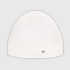 Ribbed Birth Bonnet by PETIT BATEAU
