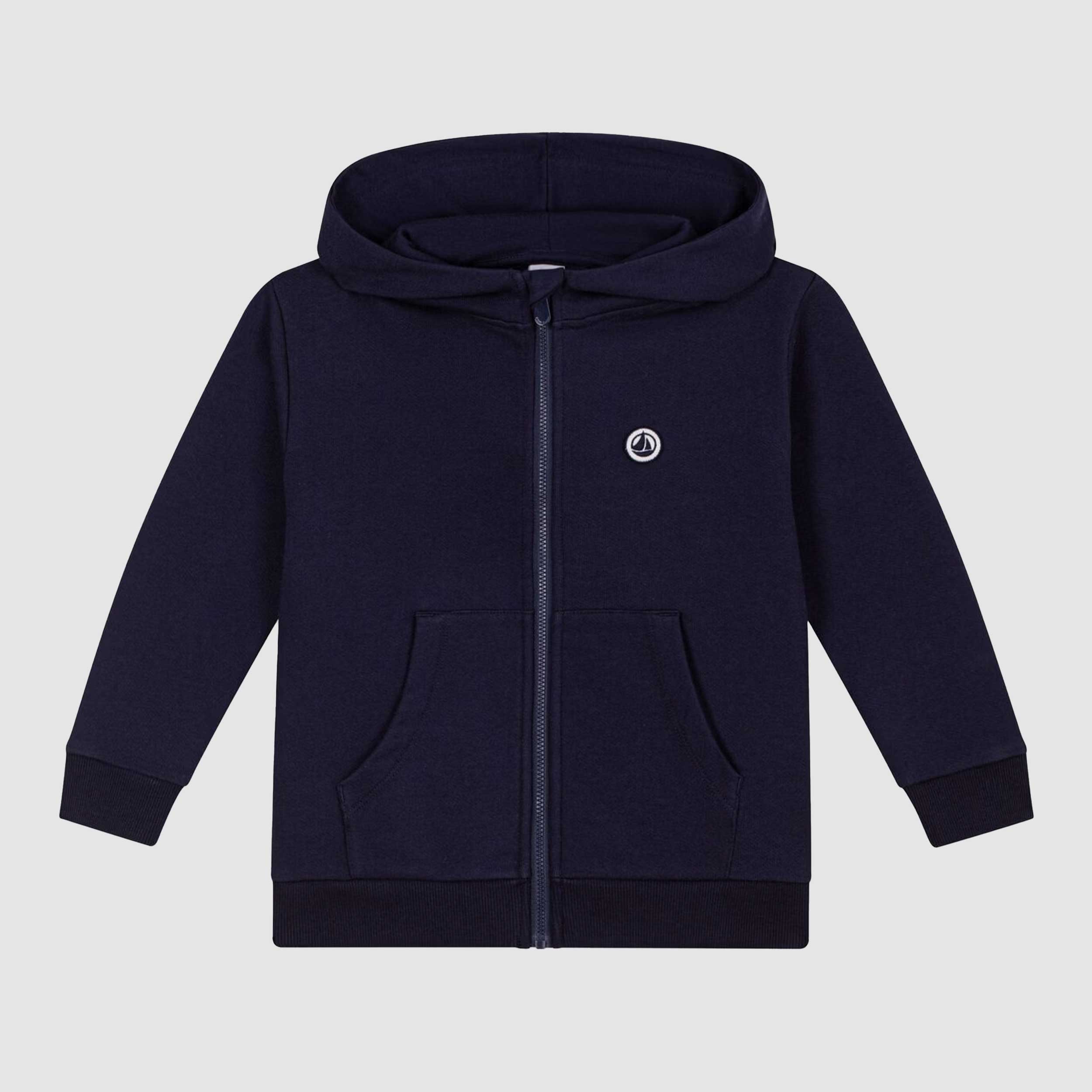 PETIT BATEAU Hoodie with Applied Logo