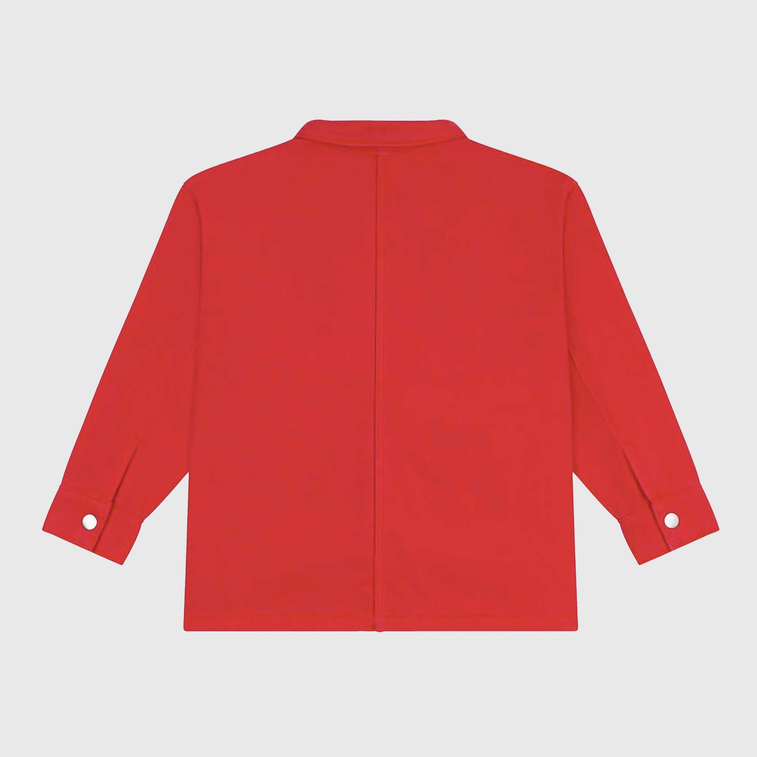 Giacca Rossa con Patch Cuore Firmata PETIT BATEAU