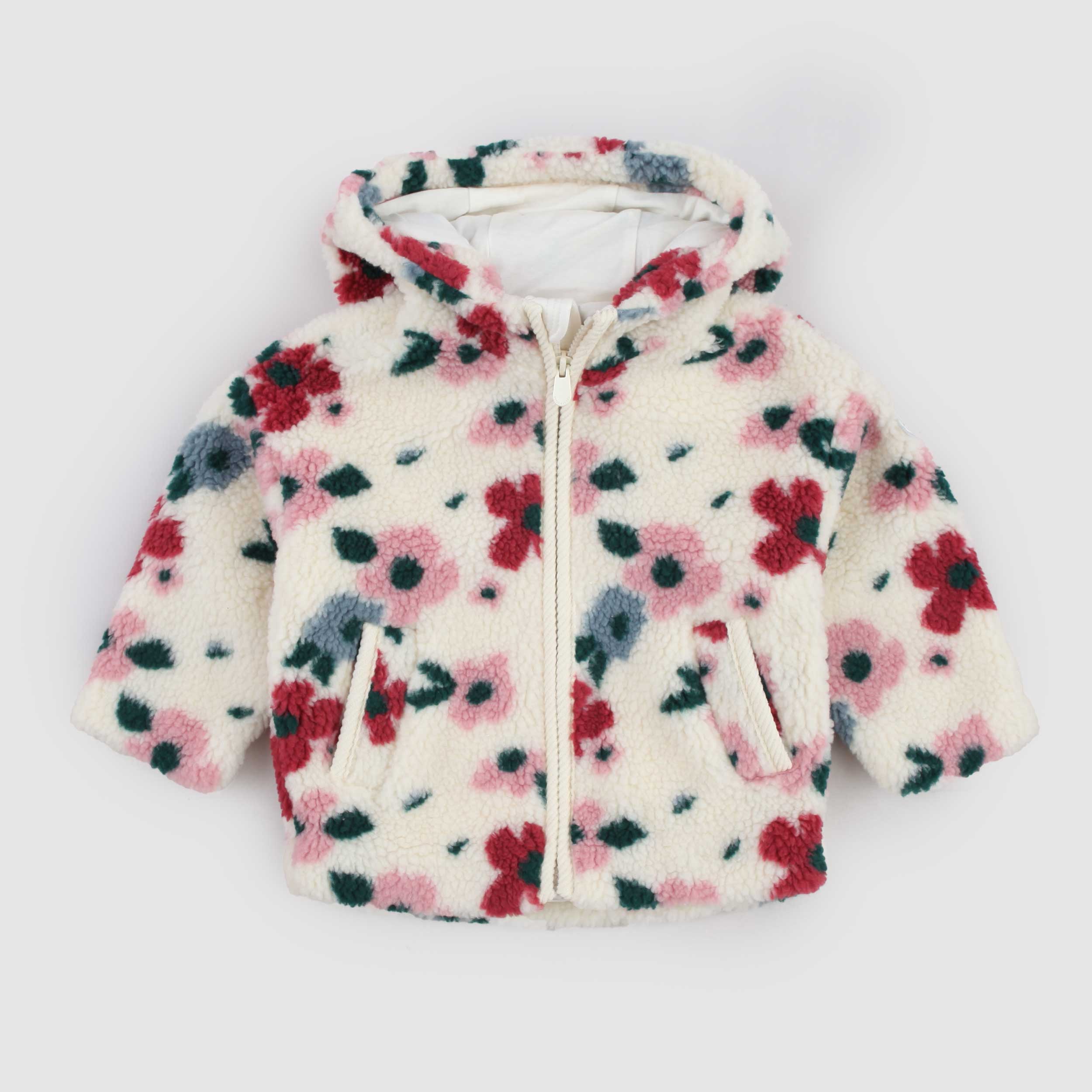 Cardigan Orsetto Fantasia Base Beige By PETIT BATEAU