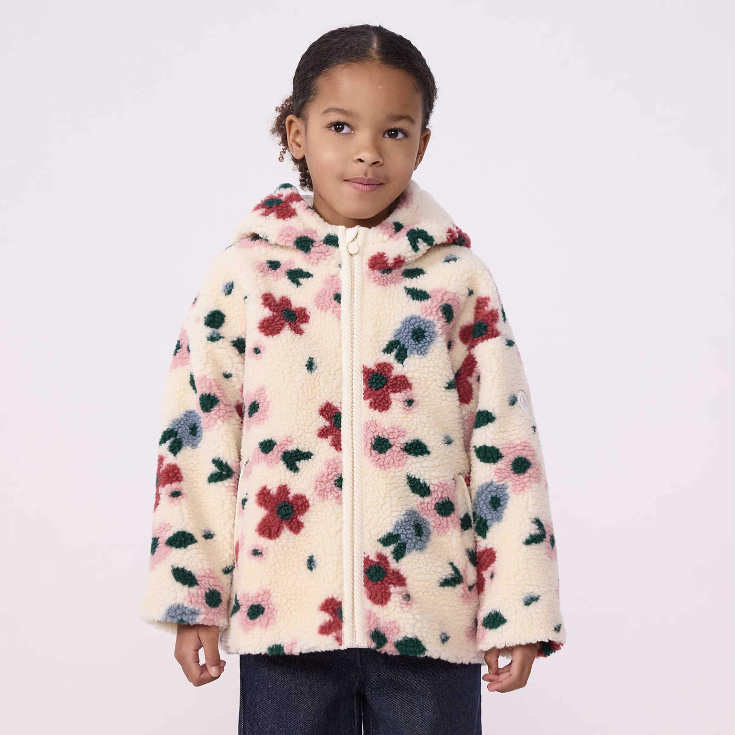 Cardigan Orsetto Fantasia Base Beige By PETIT BATEAU
